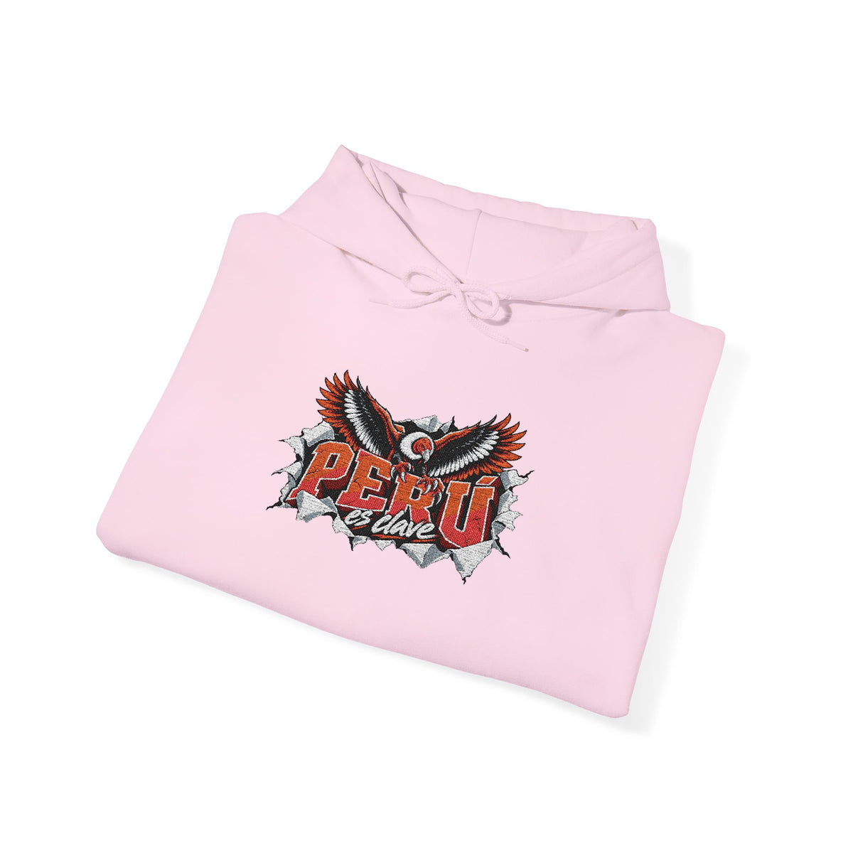 Best Perú es Clave Condor Hoodie - Embroidered Andean Gift