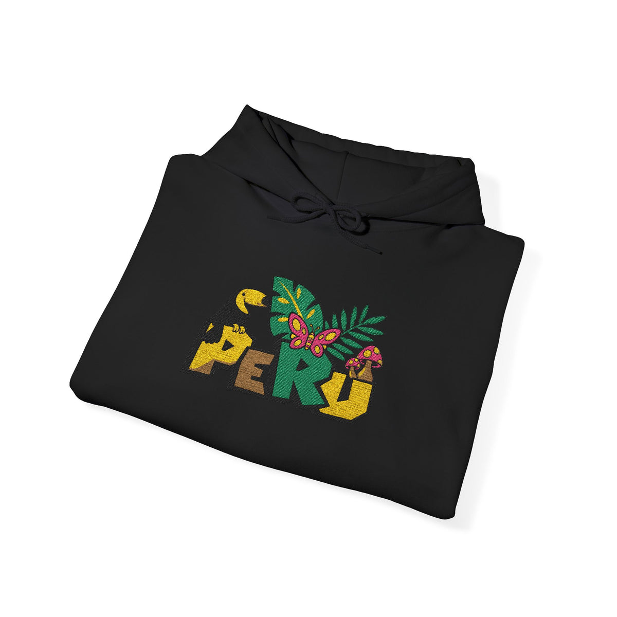 Best Peru Jungle Hoodie - Embroidered Toucan Amazon Gift