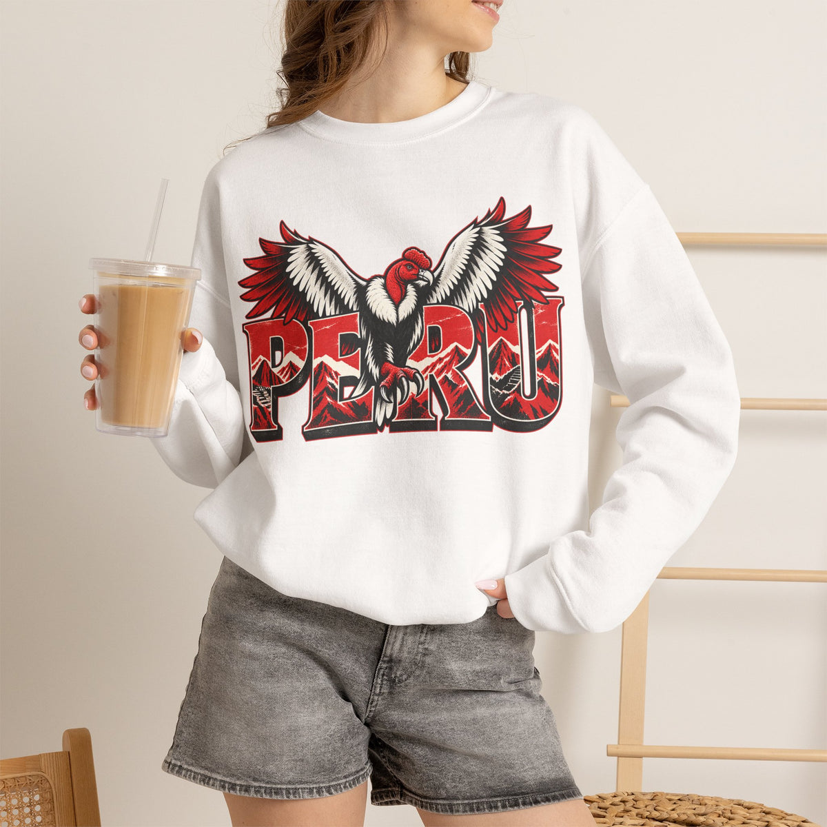 Best Peru Condor Sweatshirt - Peruvian Crewneck