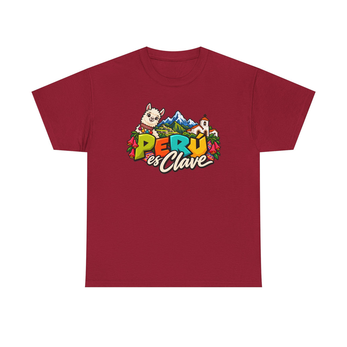 Best Perú es Clave T-Shirt - Alpaca & Machu Picchu Tee Gift
