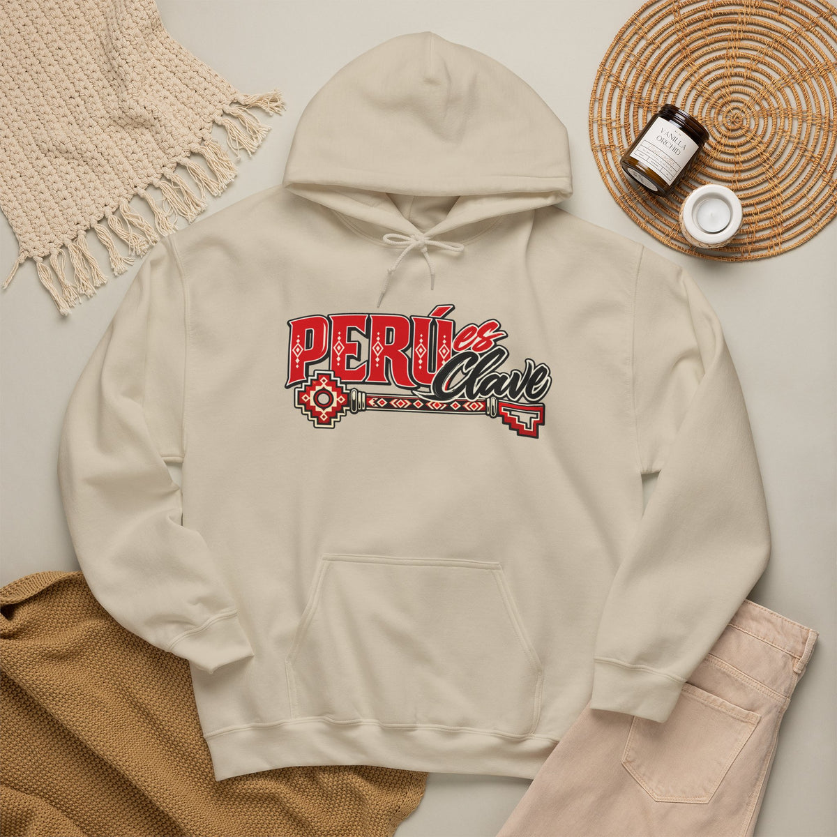 Best Perú es Clave Hoodie - Chakana Key Peruvian Gift