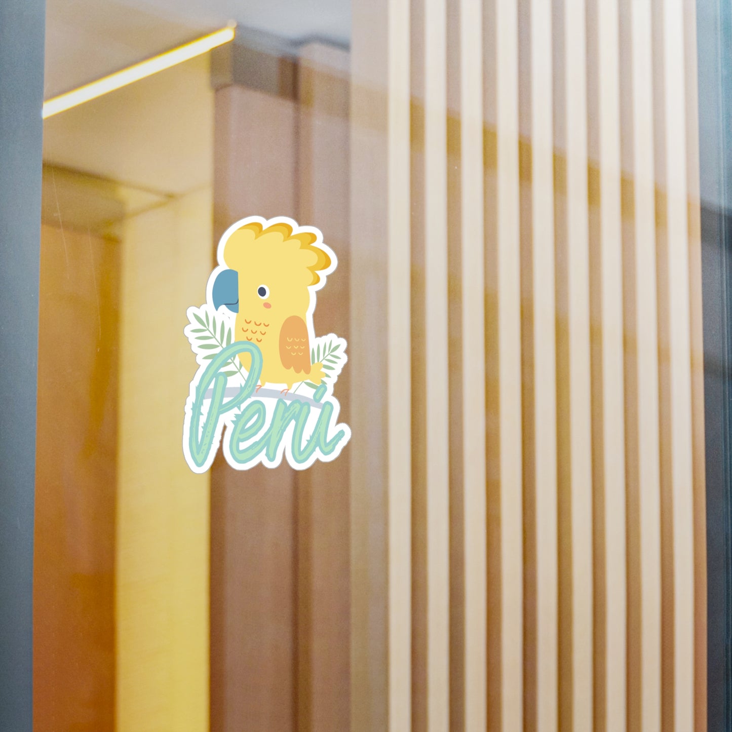 Best Peru Parrot Sticker USA Waterproof Vinyl Decal