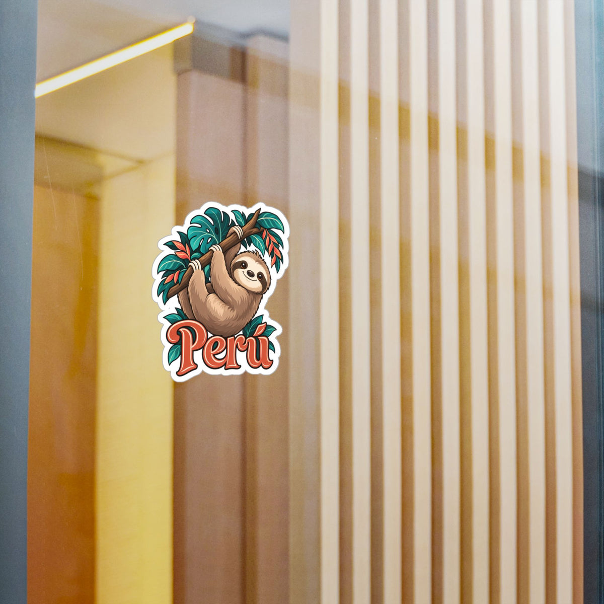 Best Peru Sloth Sticker - Cute Amazon Perezoso Vinyl Decal