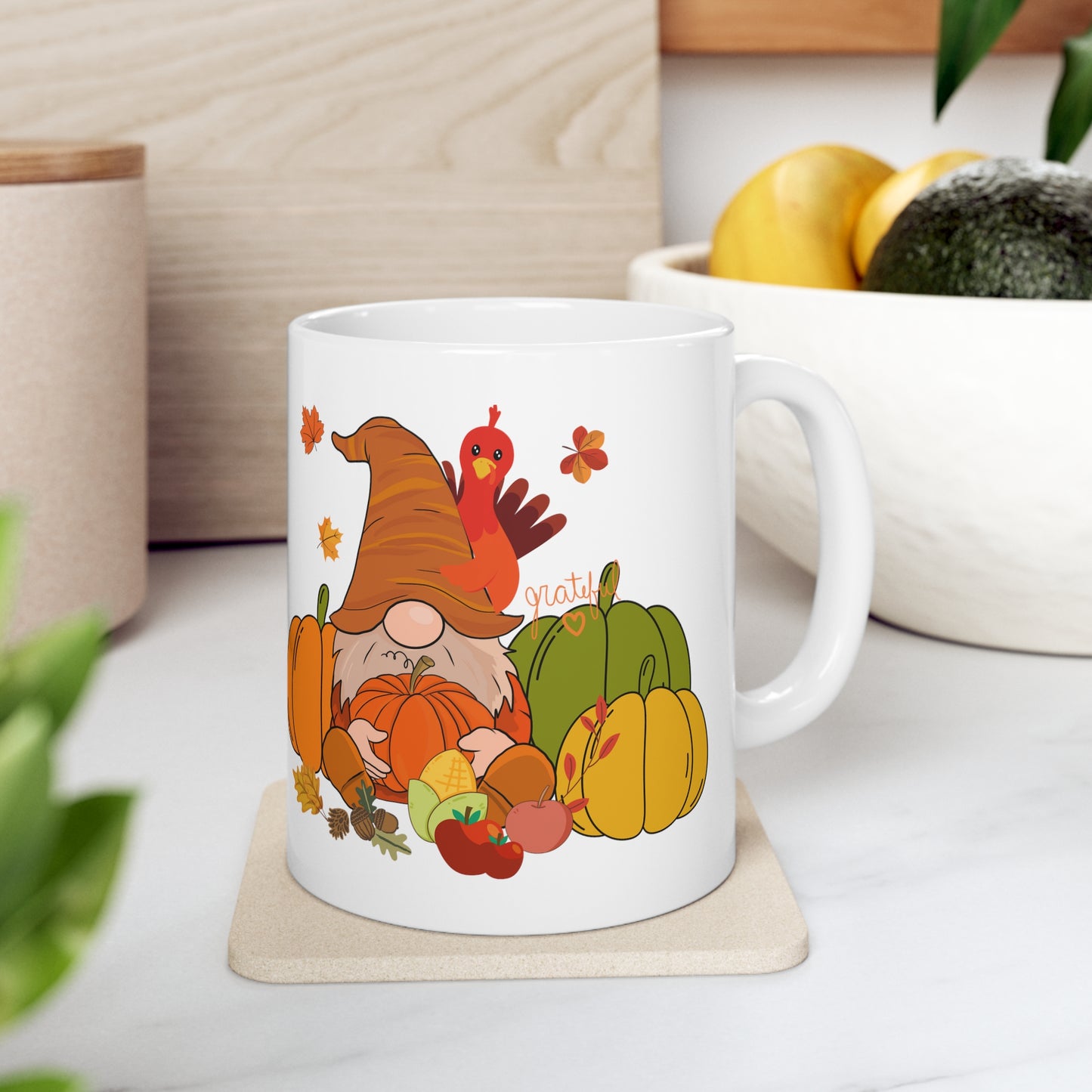 Thanksgiving Ceramic Mug 11oz