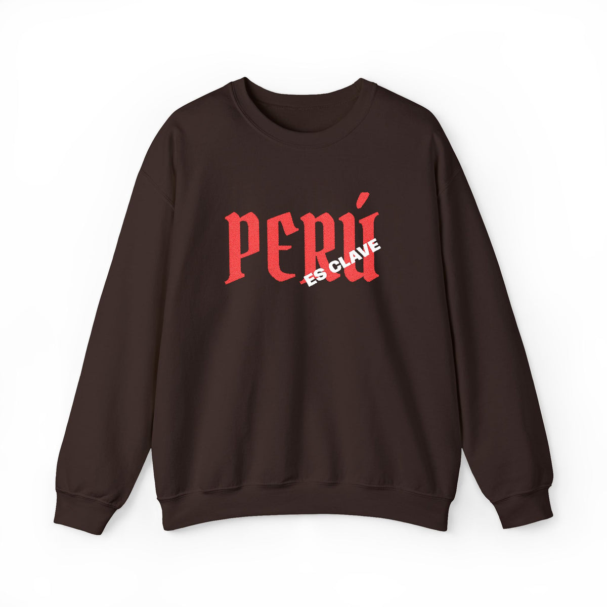 Best Peru Es Clave Embroidered Sweatshirt USA