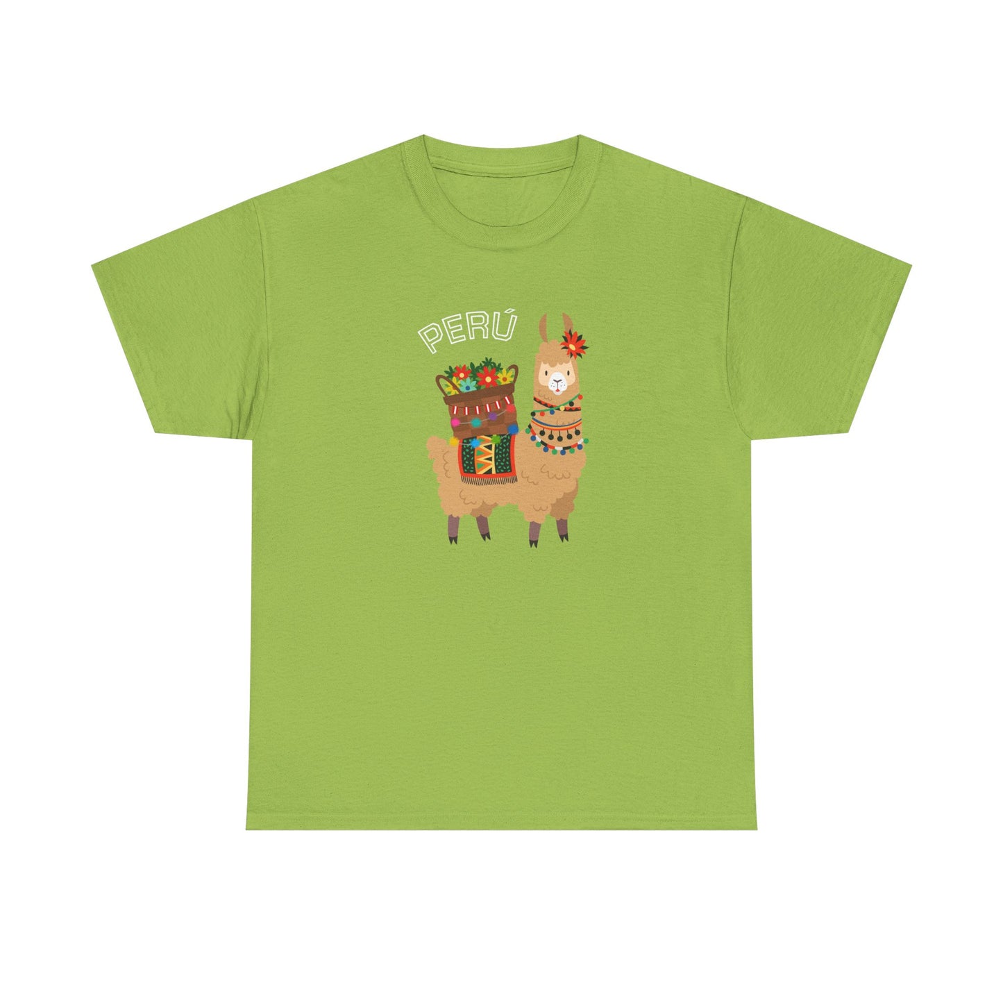 Best Peru Llama T-Shirt USA Unisex Andean Llama Pride Tee