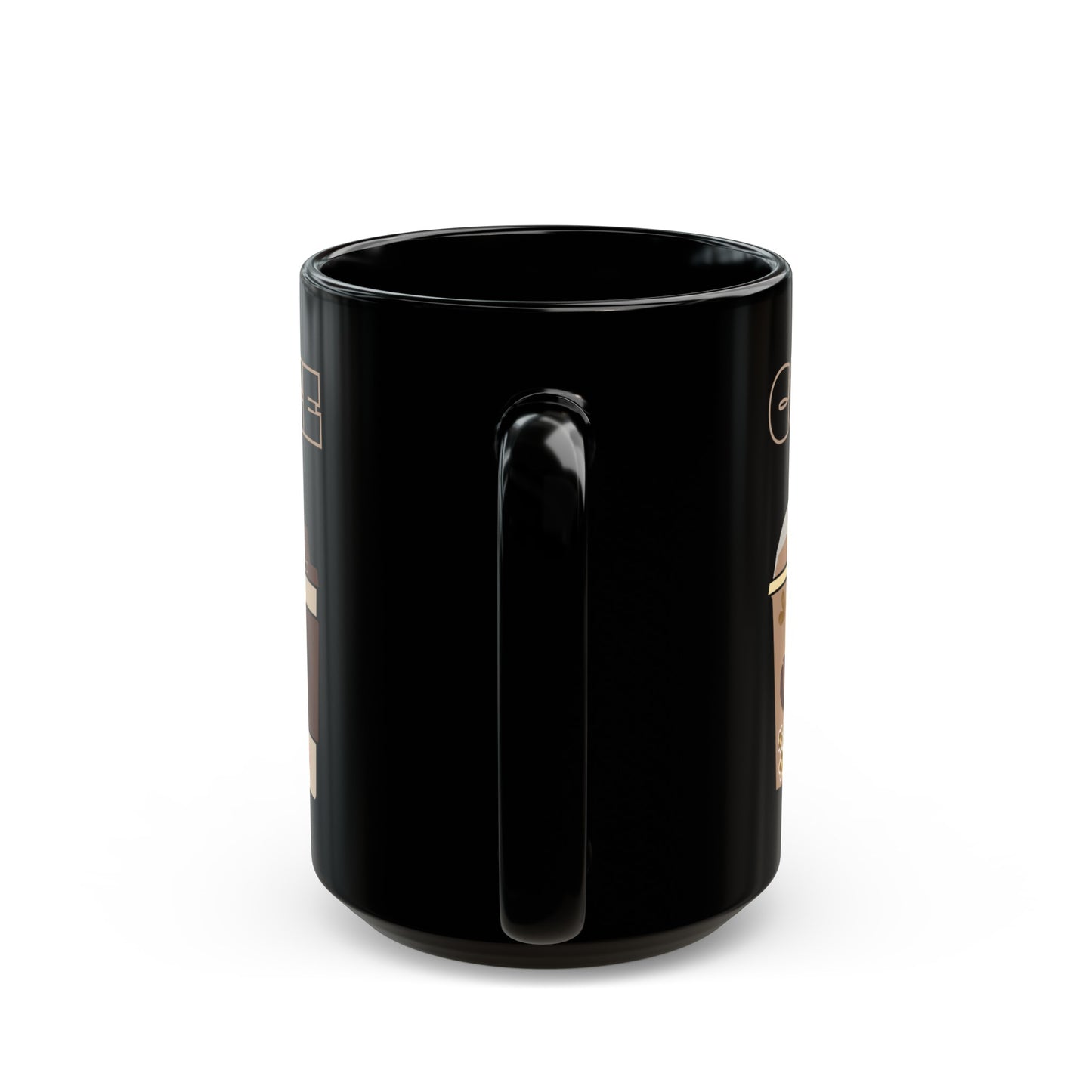 Best Coffee Black Mug (11oz, 15oz) "COFFEE"