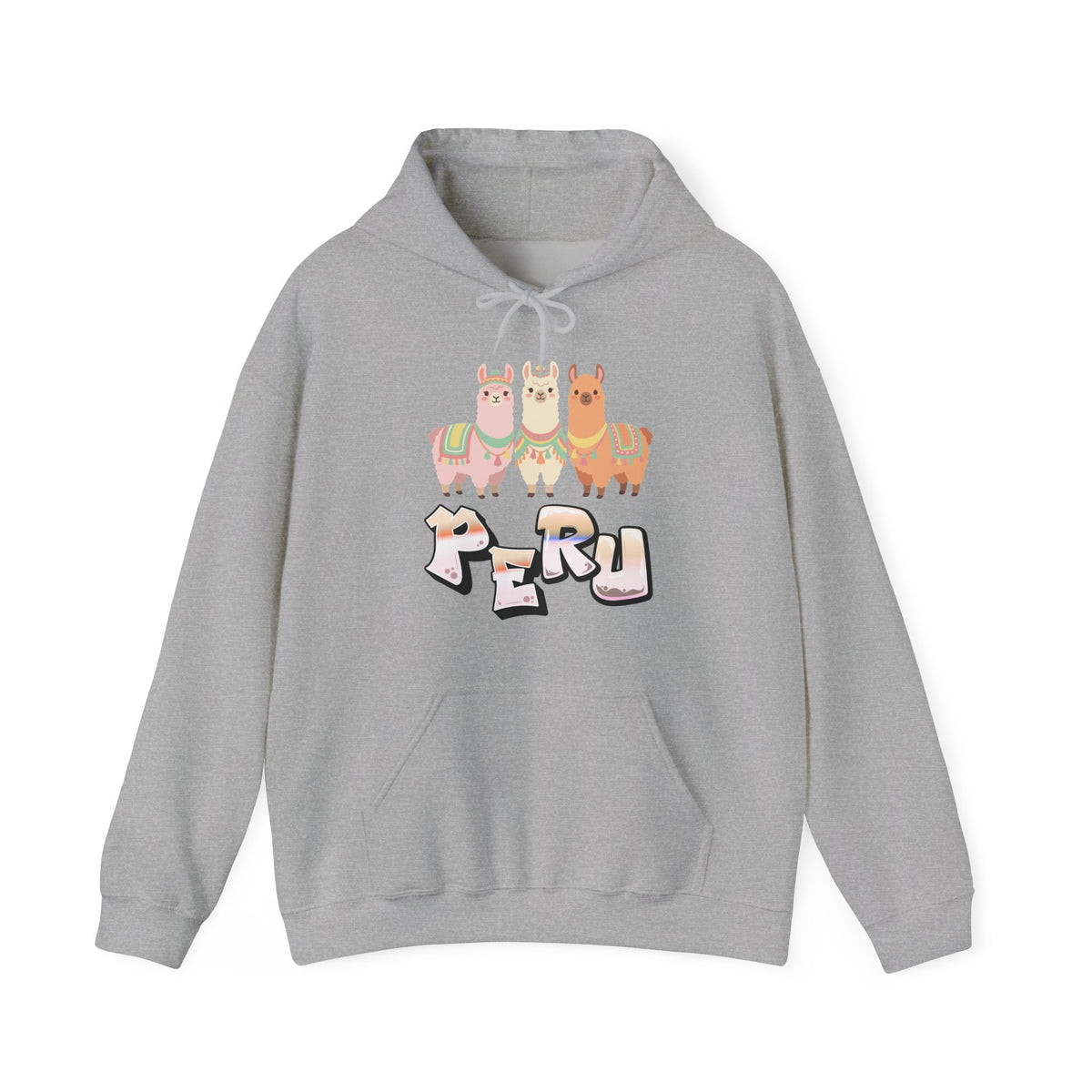 Best Peru Three Llamas Hoodie - Peruvian Pullover