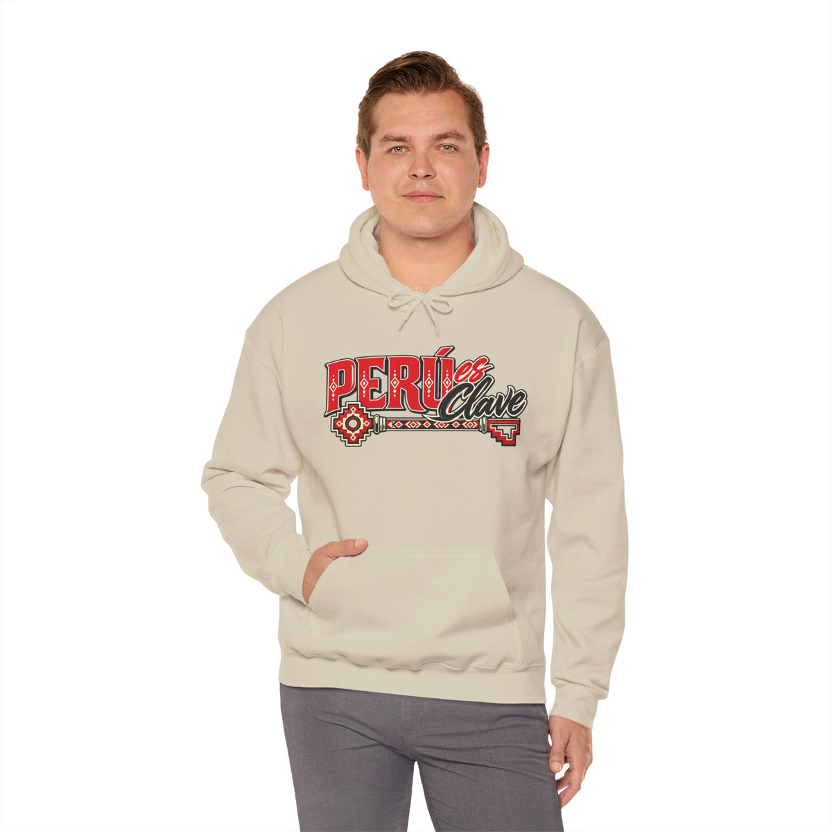 Best Perú es Clave Hoodie - Chakana Key Peruvian Gift