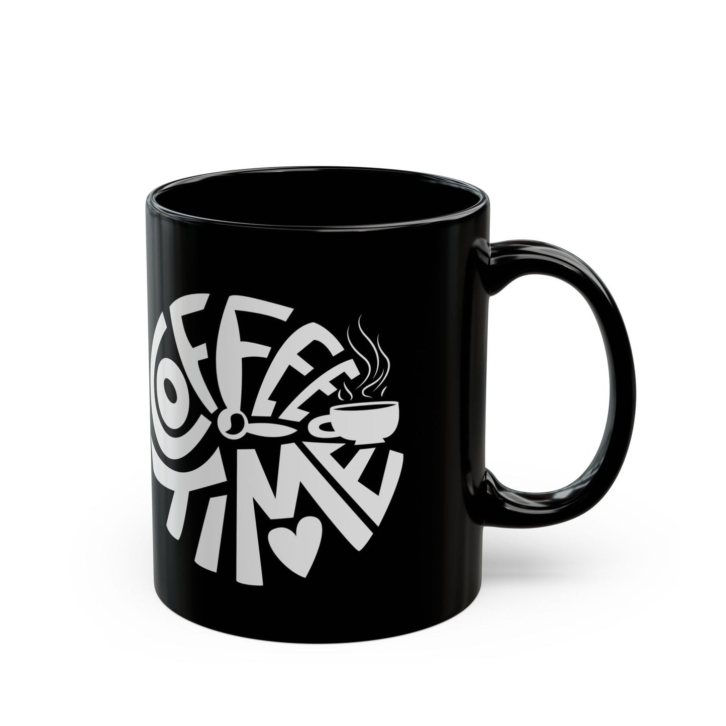 Best Black Coffee Mug Bold & Brewed: The 'Coffee Time' Mug You Need