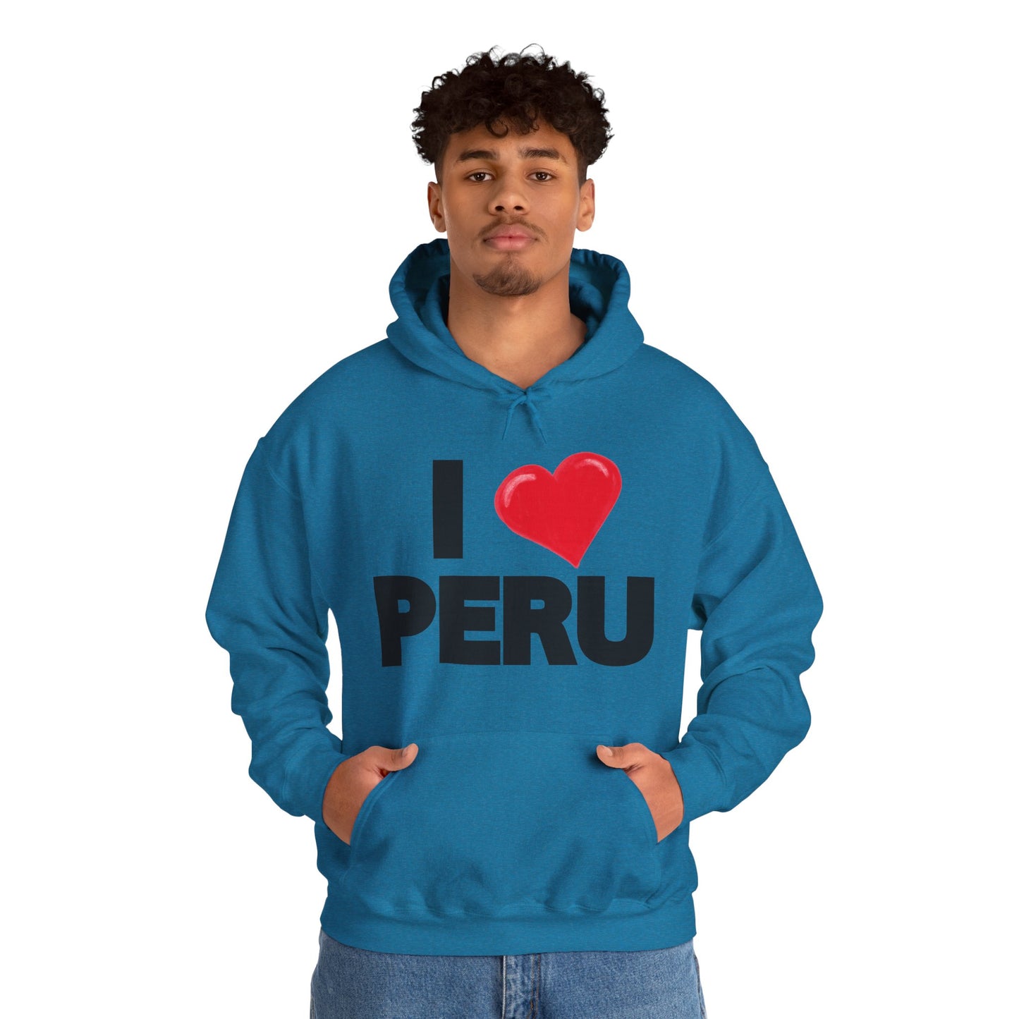Best I Love Peru Unisex Hoodie - Peruvian Tee