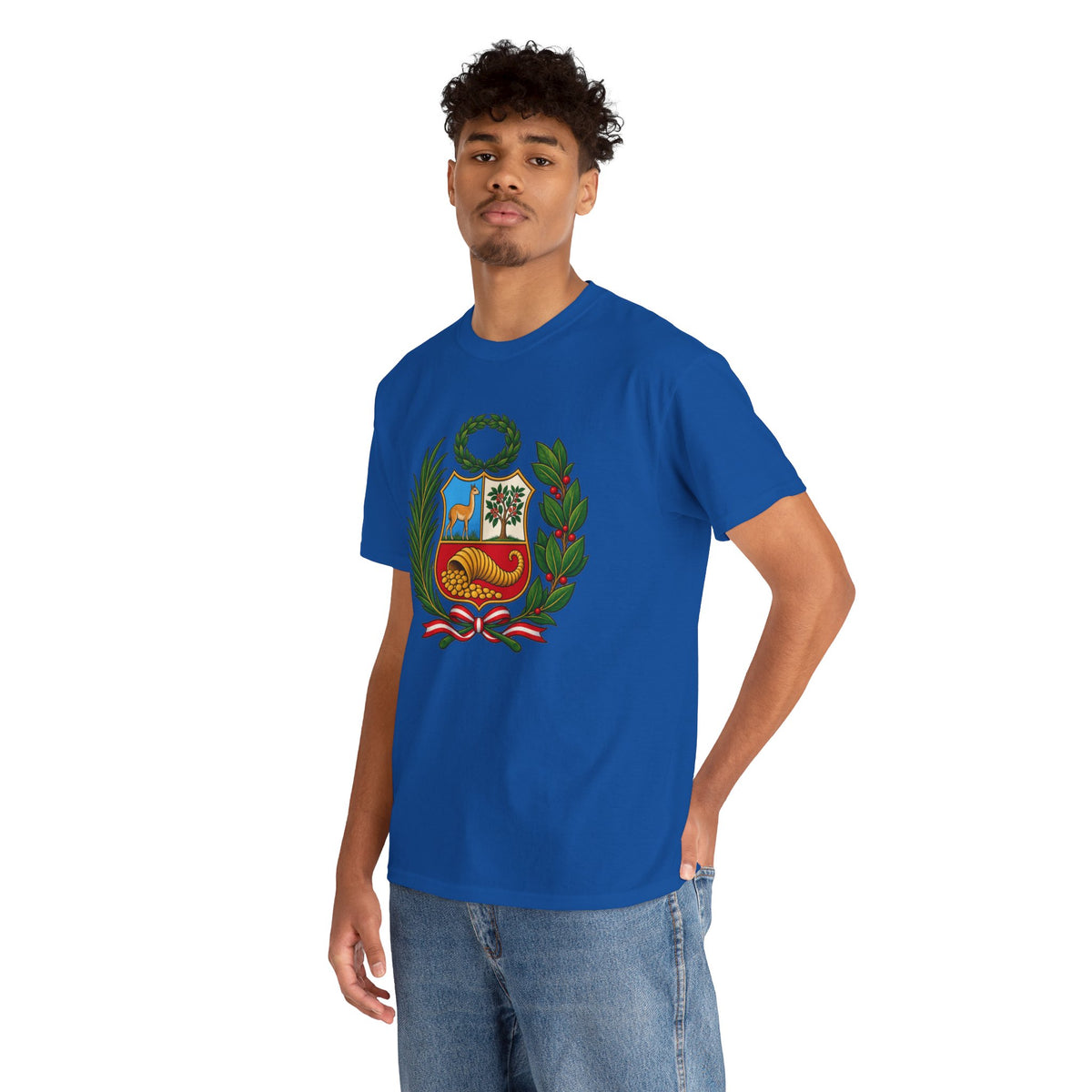 Best Peru Coat of Arms T-Shirt - Escudo Nacional Tee Gift