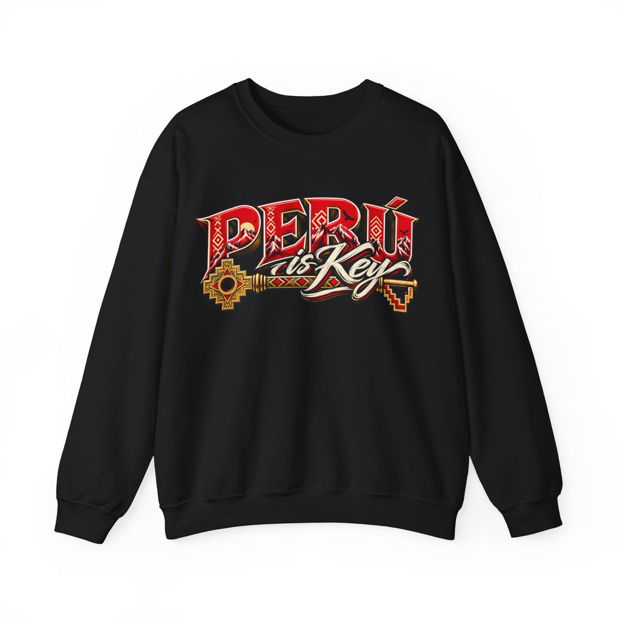 Best Peru is Key Sweatshirt - Andes Sun & Condor Crewneck