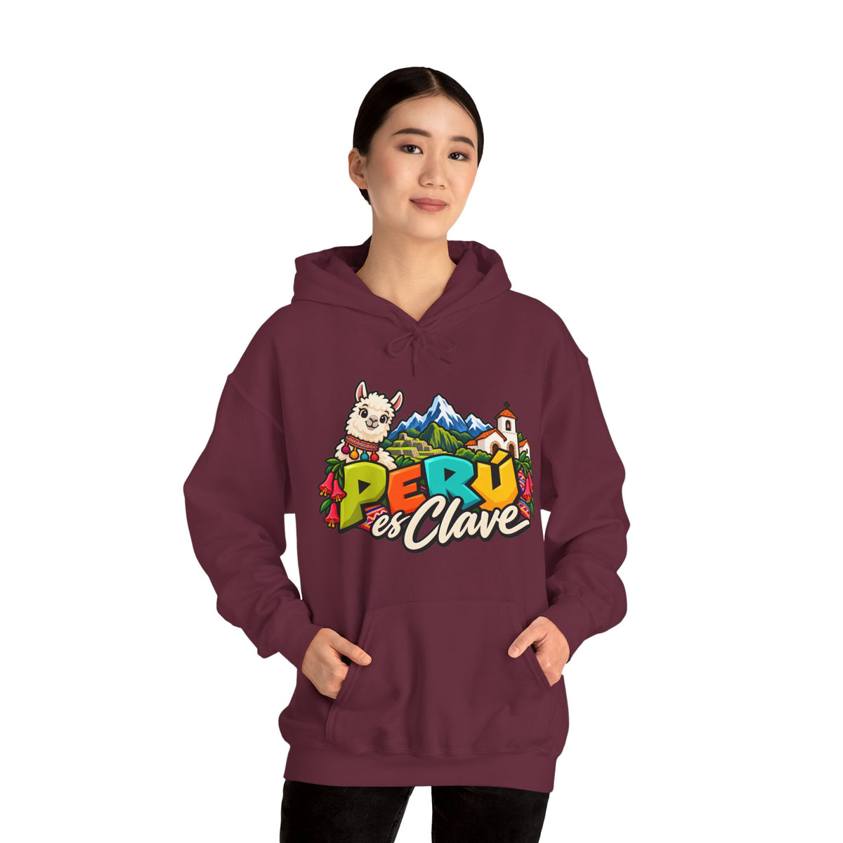 Best Perú es Clave Hoodie - Alpaca & Machu Picchu Gift