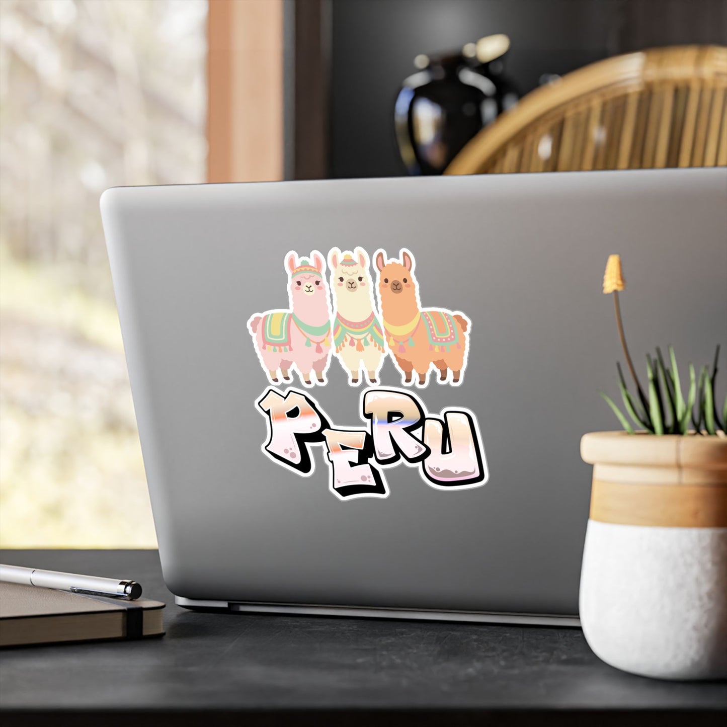 Best Peru Three Llamas Sticker - Vinyl Decal