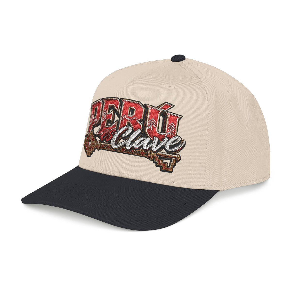 Best Peru Es Clave Embroidered Cap USA