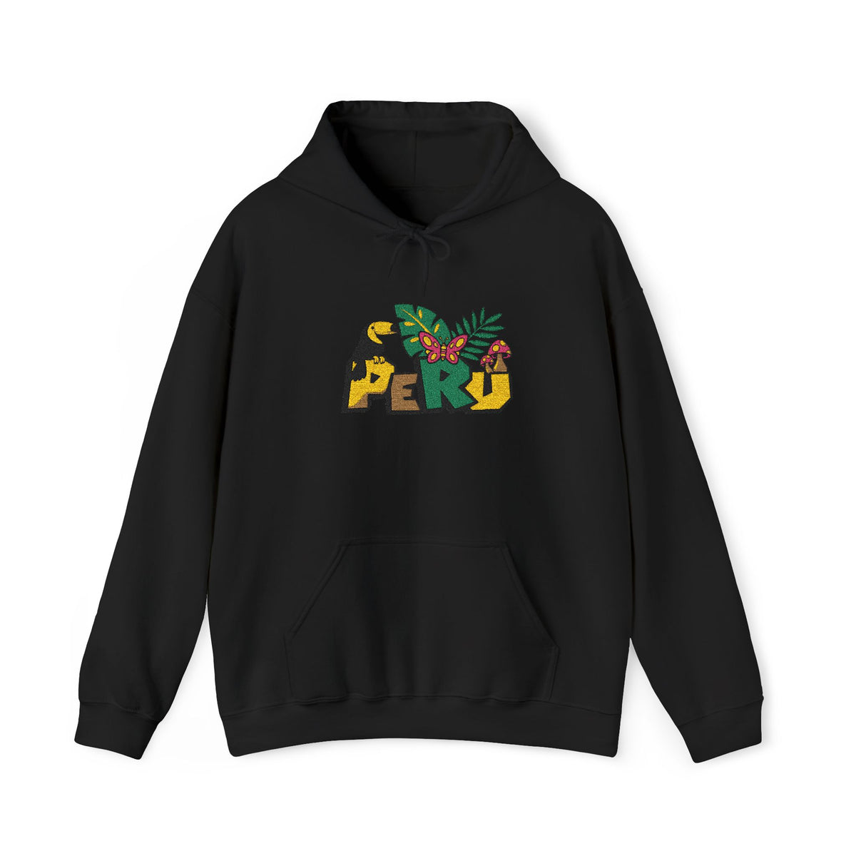 Best Peru Jungle Hoodie - Embroidered Toucan Amazon Gift