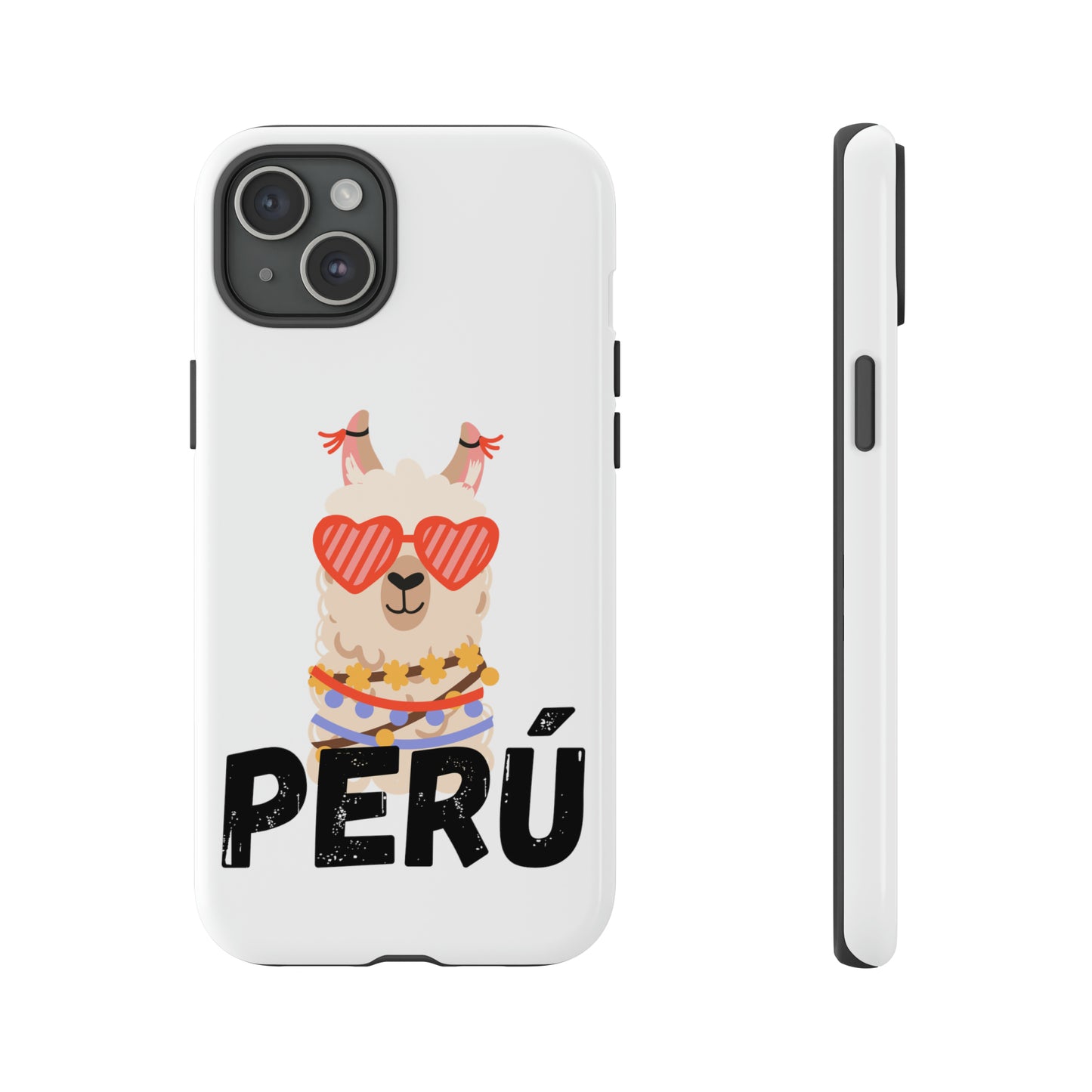 Tough iPhone  Cases "Peruvian Llama"