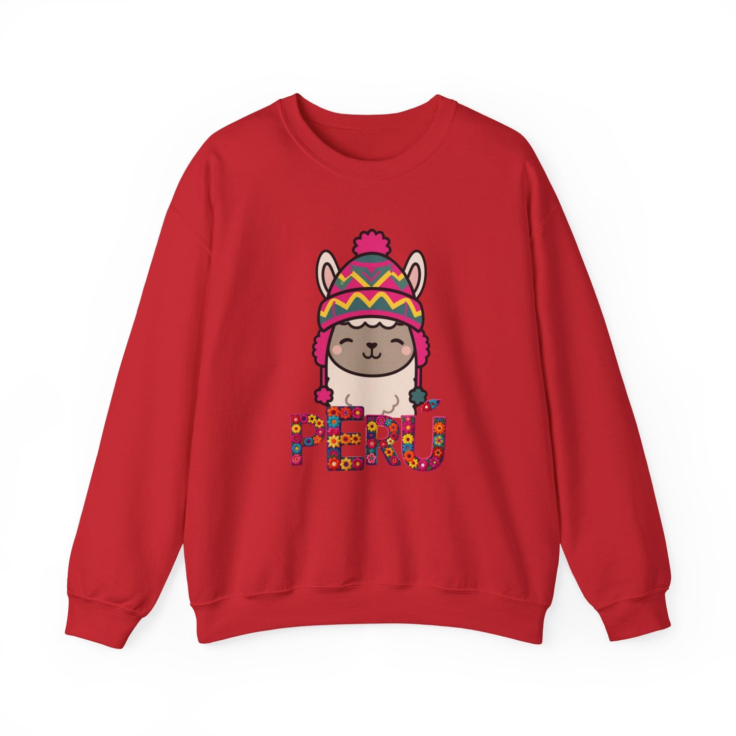 Best Peru Llama Chullo Sweatshirt - Cute Peruvian Tee