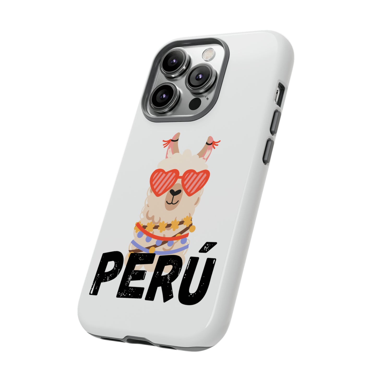 Tough iPhone  Cases "Peruvian Llama"