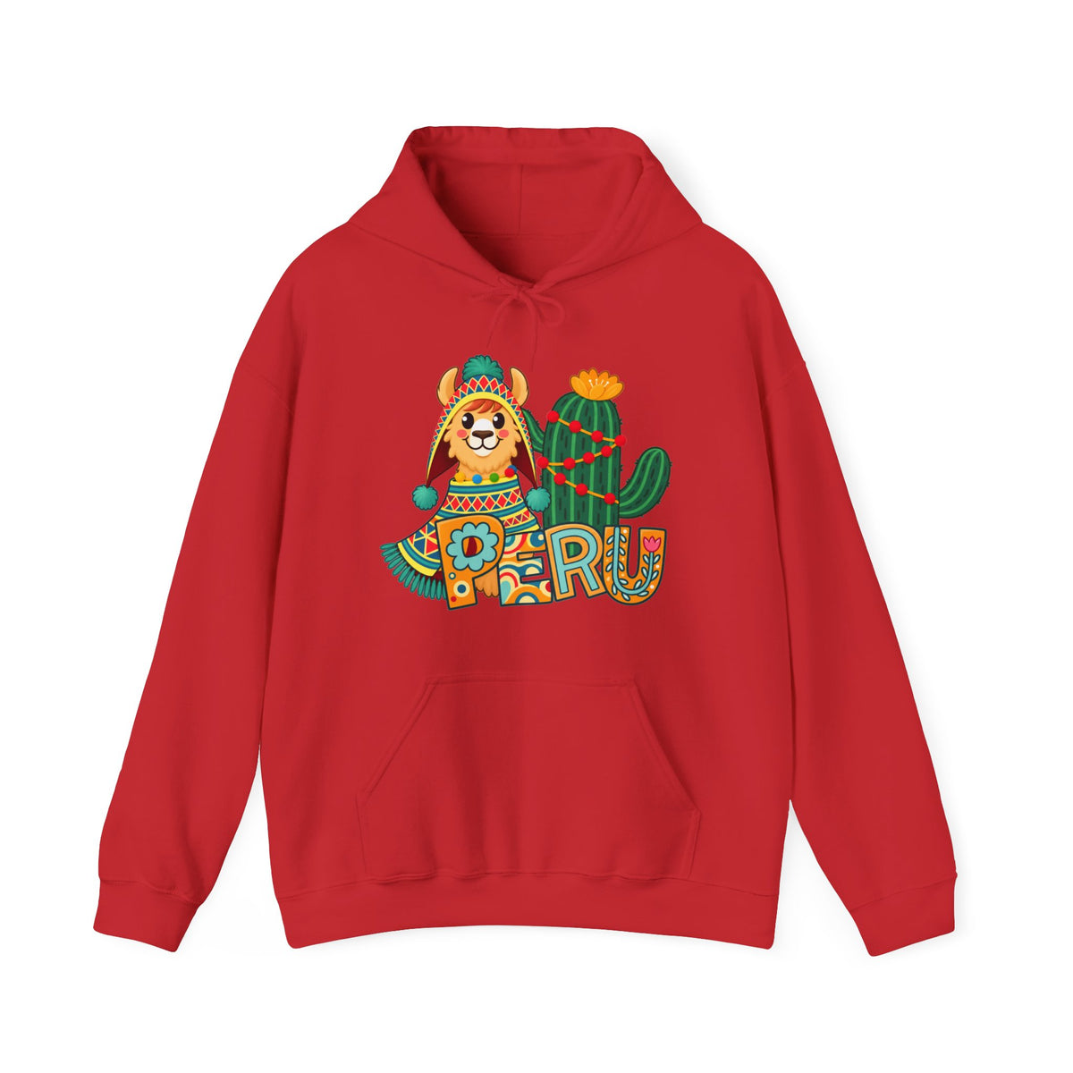 Best Peru Llama Hoodie - Cozy Peruvian Gift for Him & Her