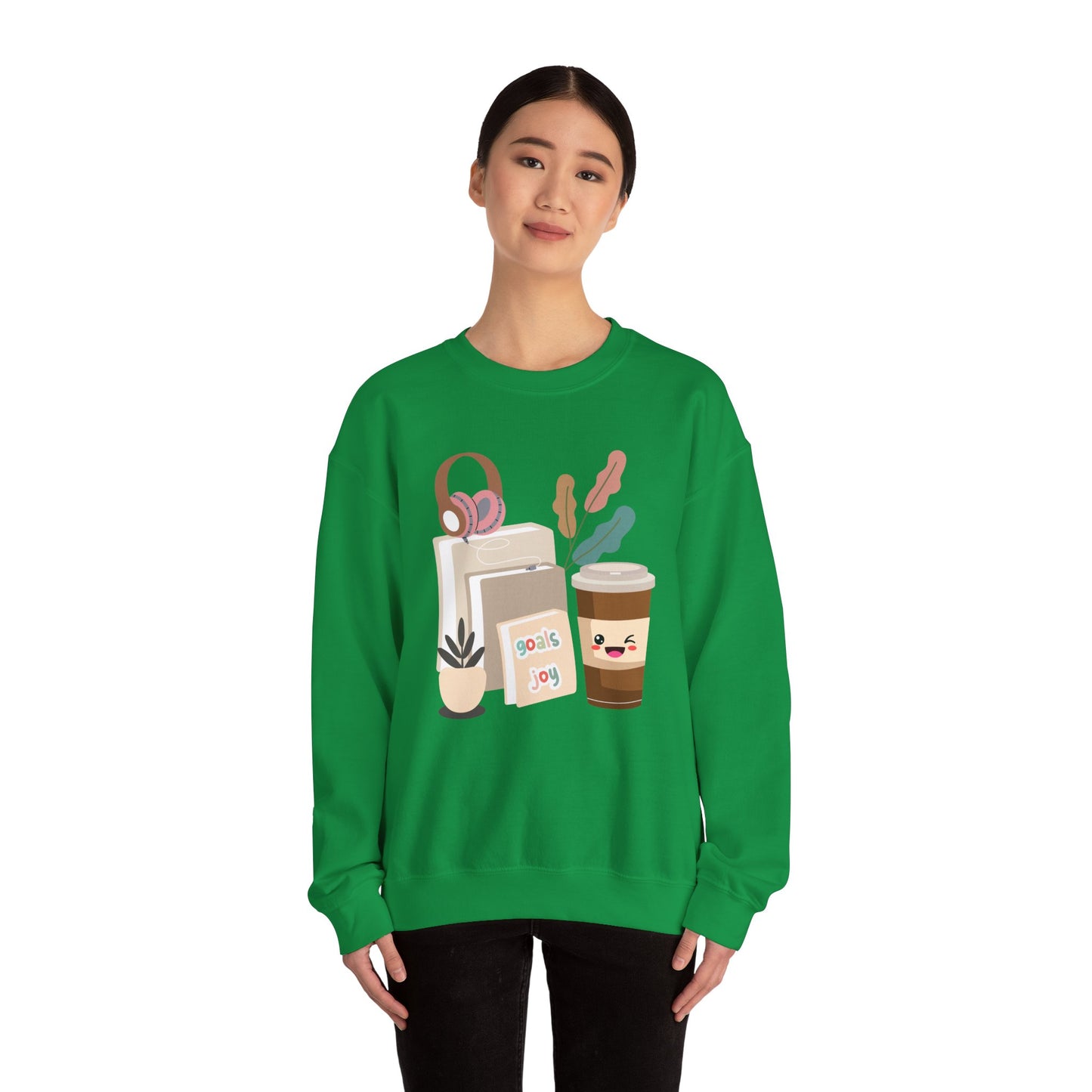 Best Unisex Coffee Sweatshirt for Triple-Threat Enthusiasts: Caffeine, Pages & Playlist