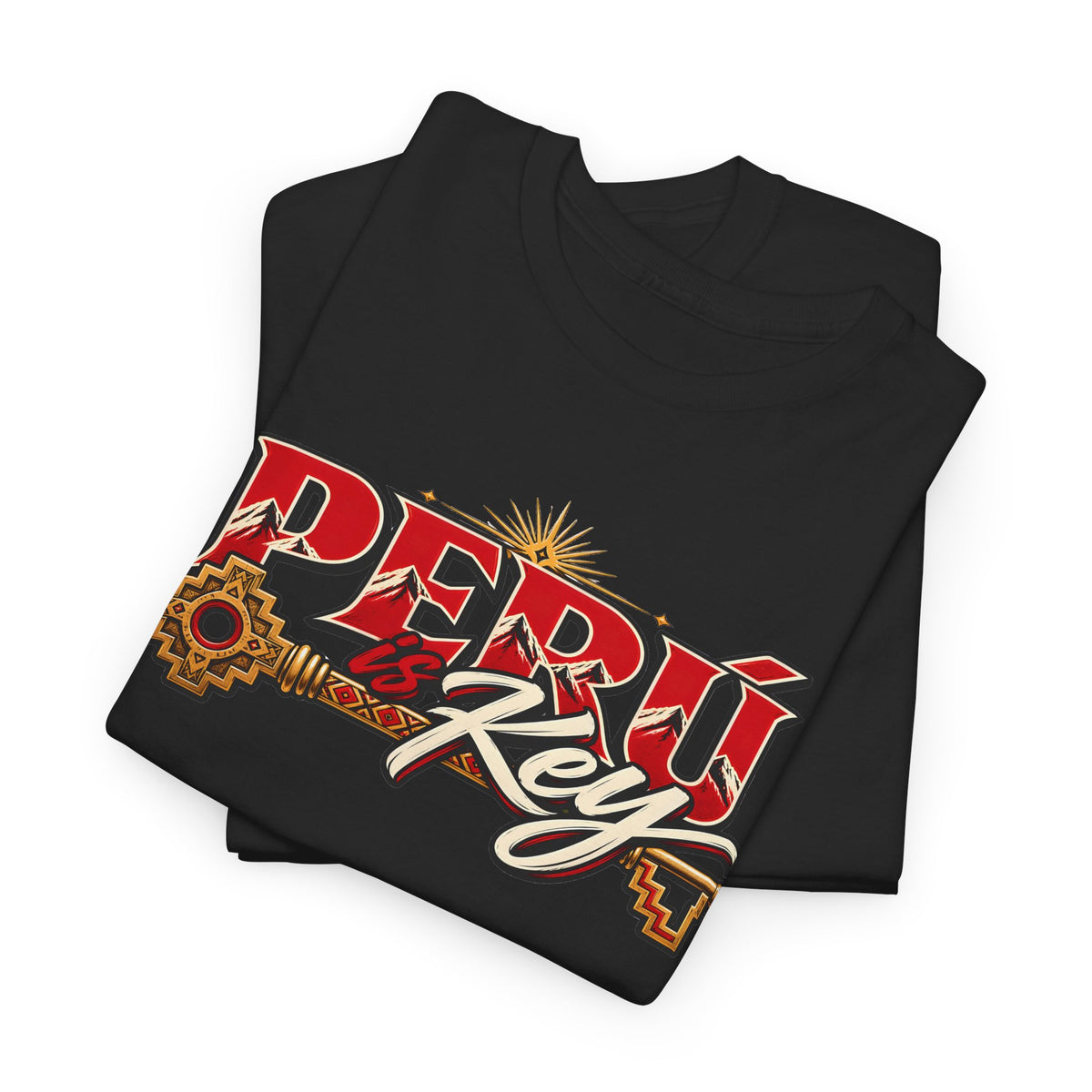 Best Peru is Key T-Shirt - Golden Sun Andes Peruvian Tee