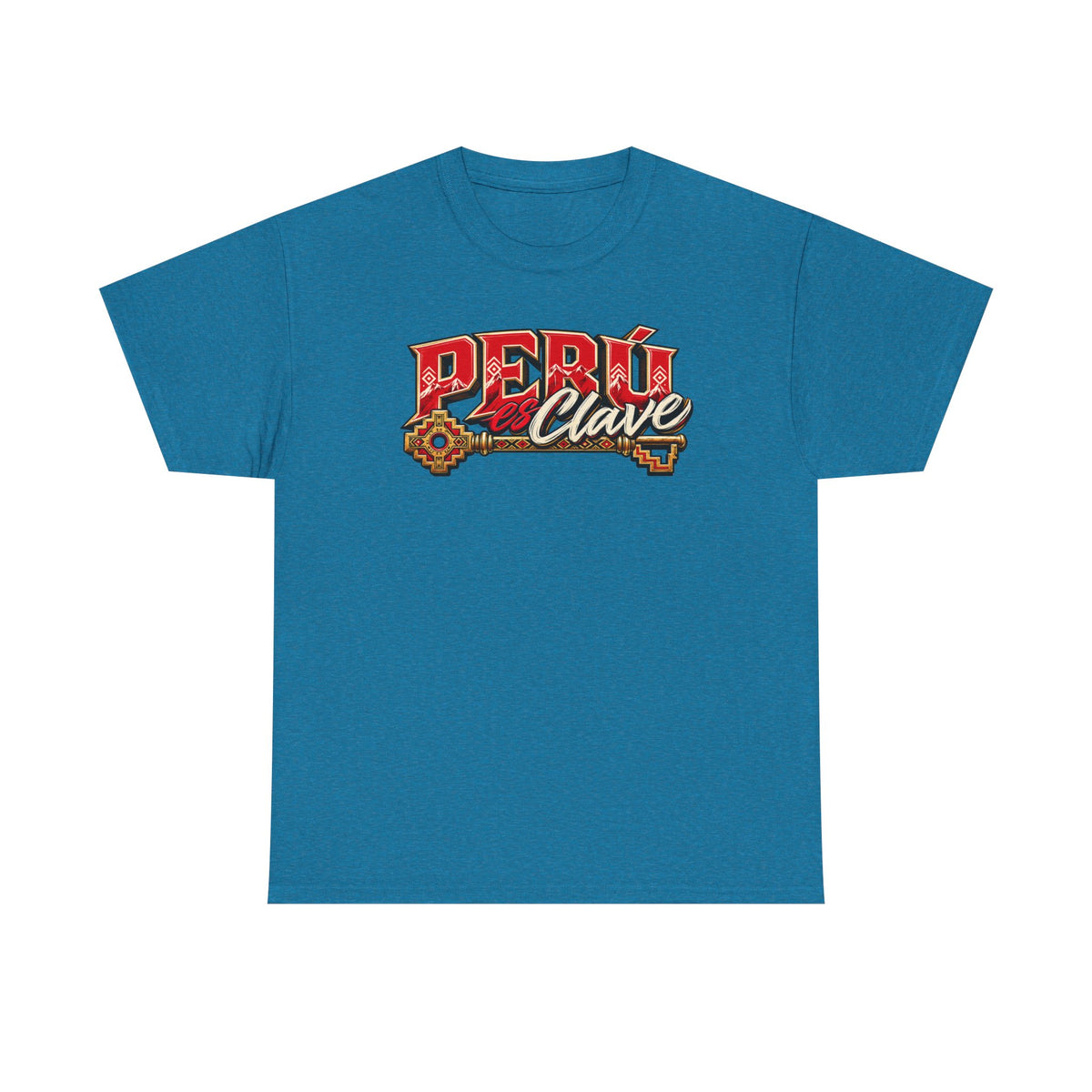 Best Perú es Clave T-Shirt - Gold Key & Andes Peruvian Tee