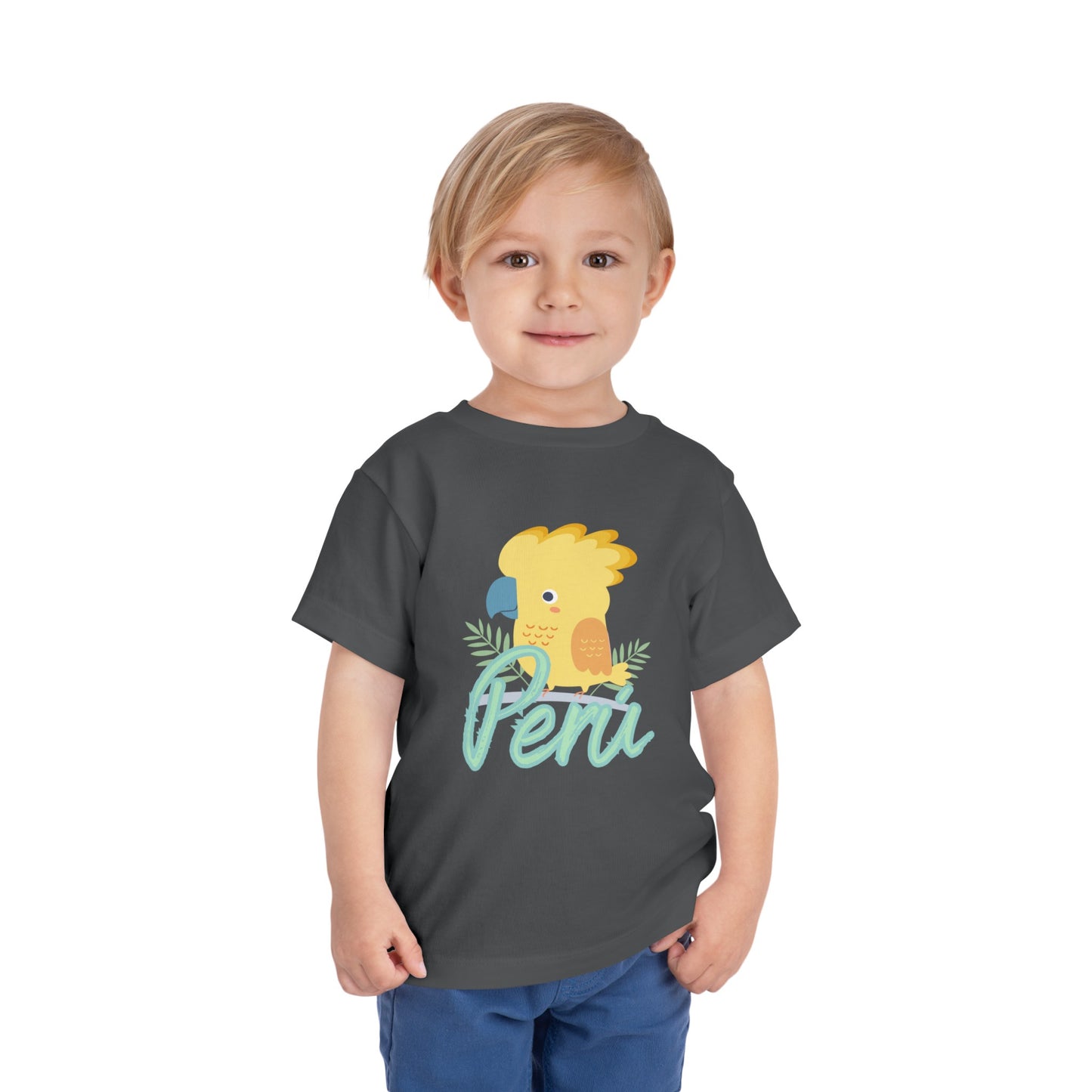 Best PeruvianToddler Short Sleeve Tee "Peru Jungle"