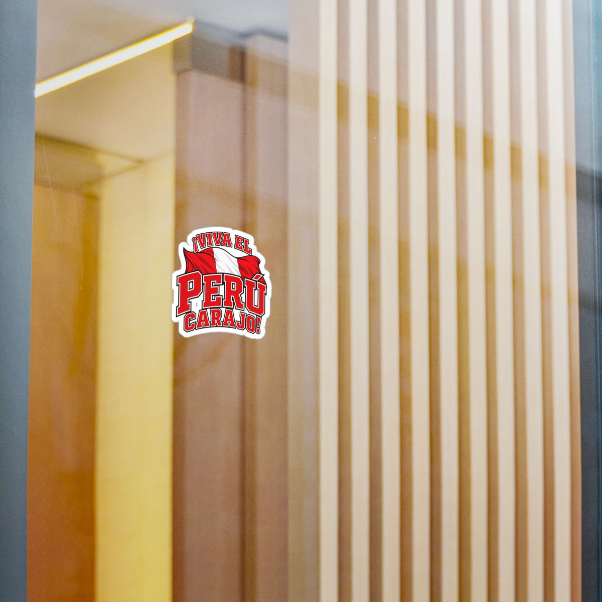 Best Viva el Perú Carajo Sticker - Peru Flag Pride Decal