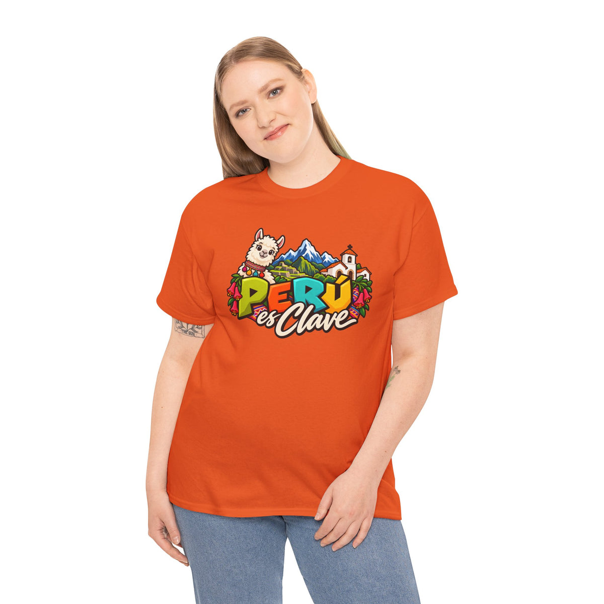 Best Perú es Clave T-Shirt - Alpaca & Machu Picchu Tee Gift