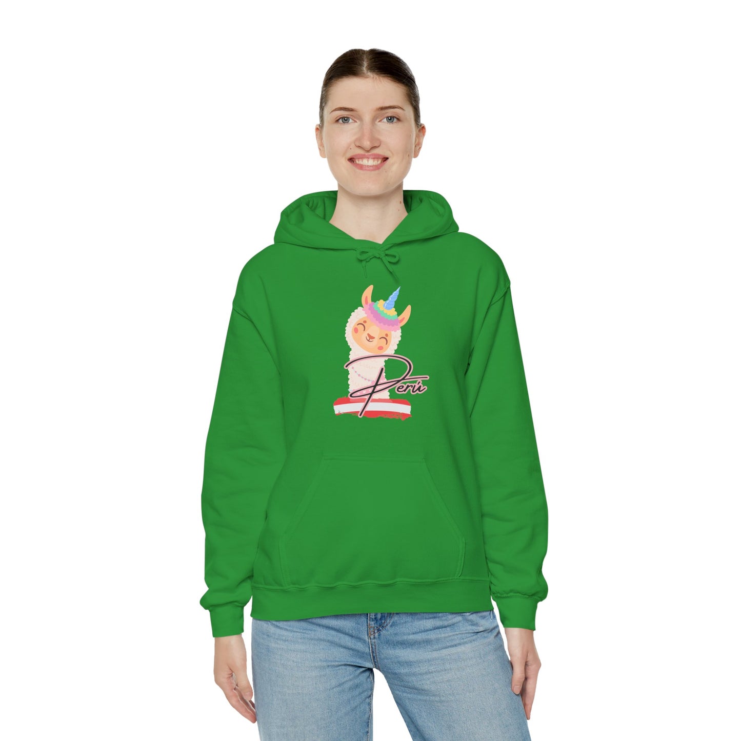 Best Peruvian Unisex Hoodie "Llamacorn Perú"