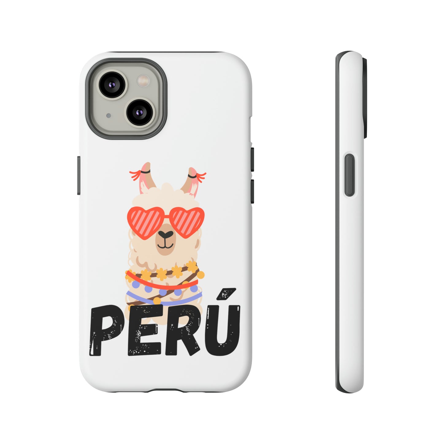 Tough iPhone  Cases "Peruvian Llama"