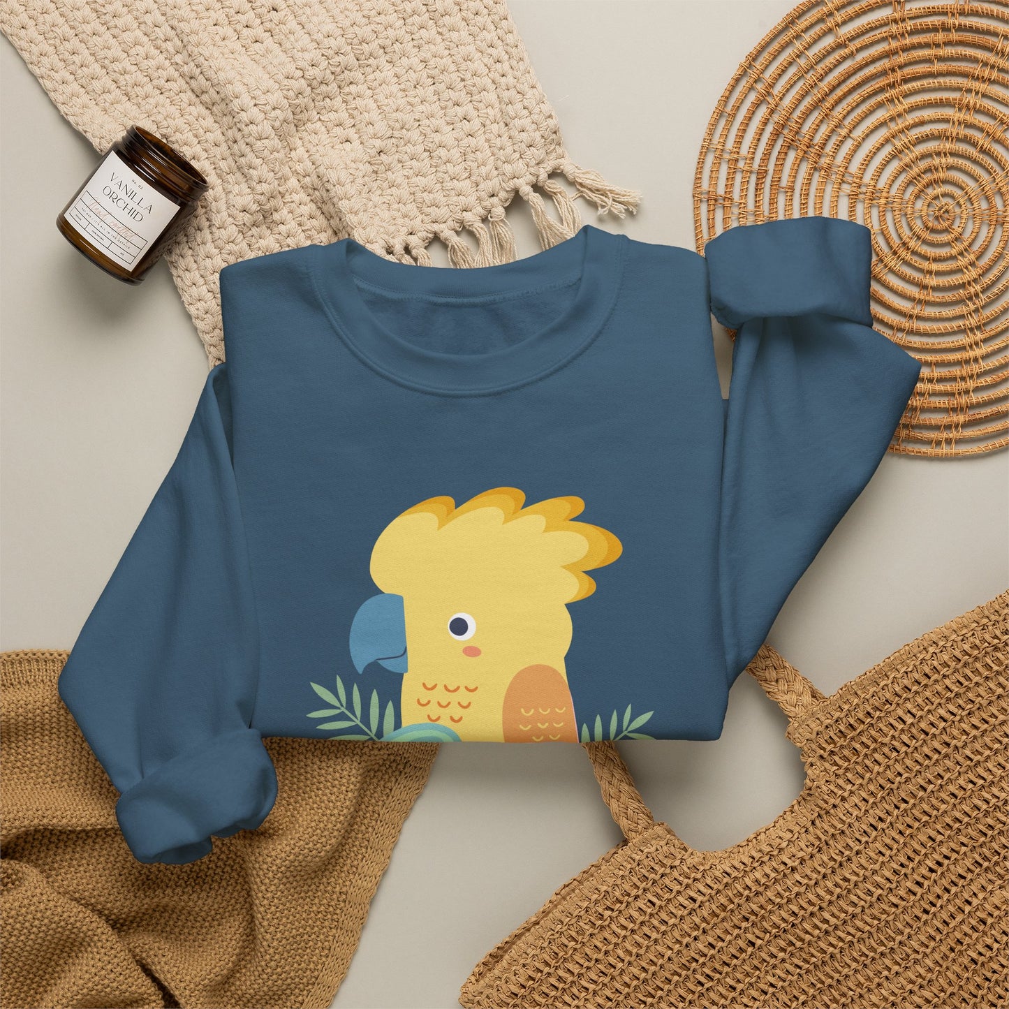 Best Peruvian Unisex Sweatshirt "Gallito de las Rocas"