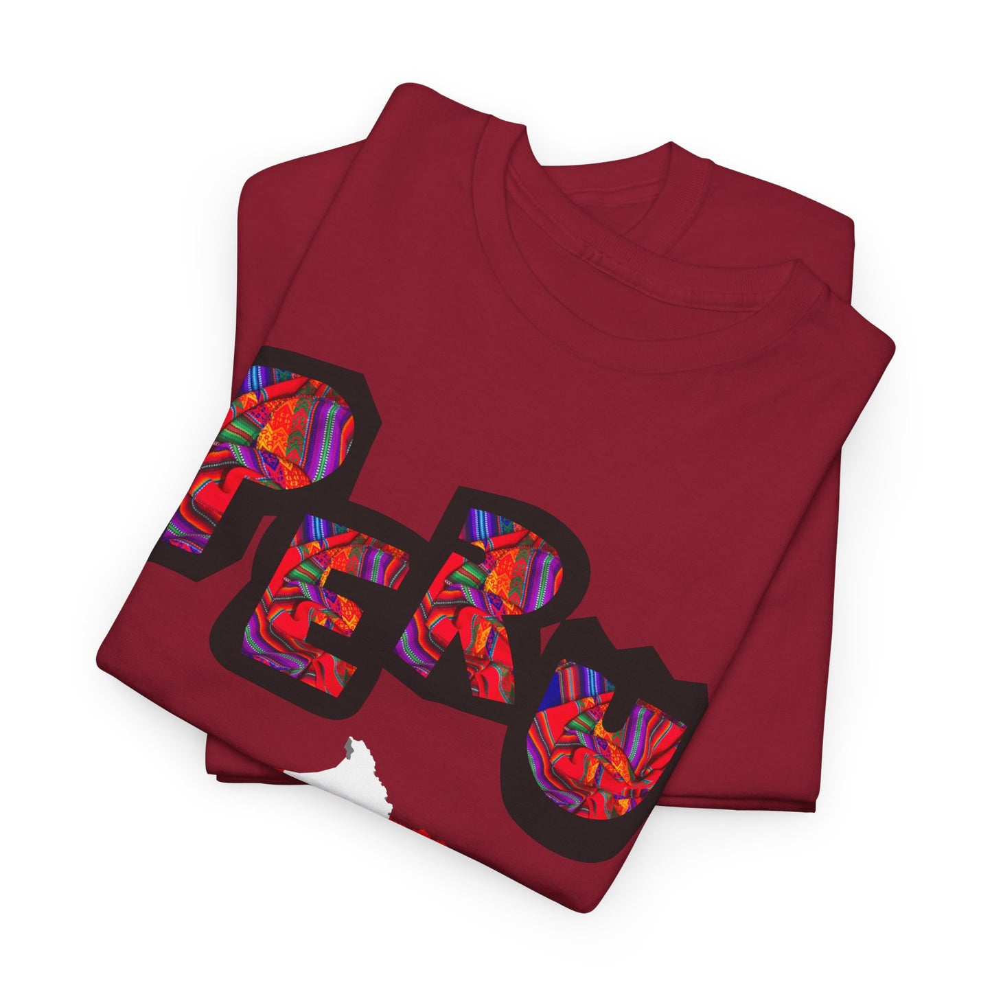 Best Peruvian T-shirt USA Unisex | Peru Map Flag Tee