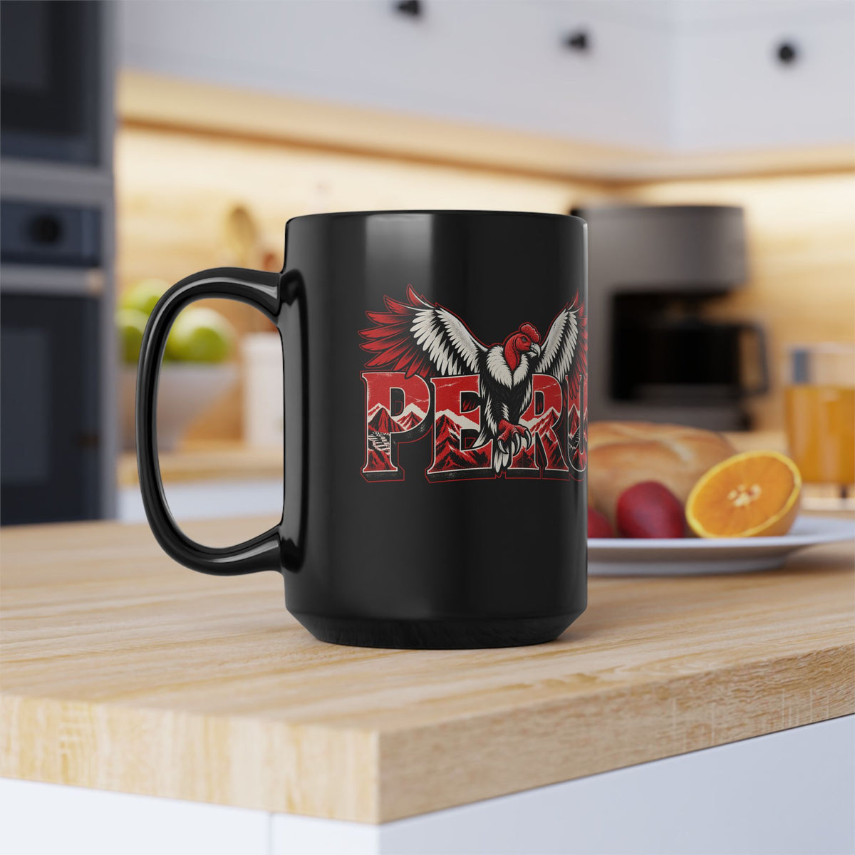 Best Peruvian Black Coffee Mug "Peru Condor"