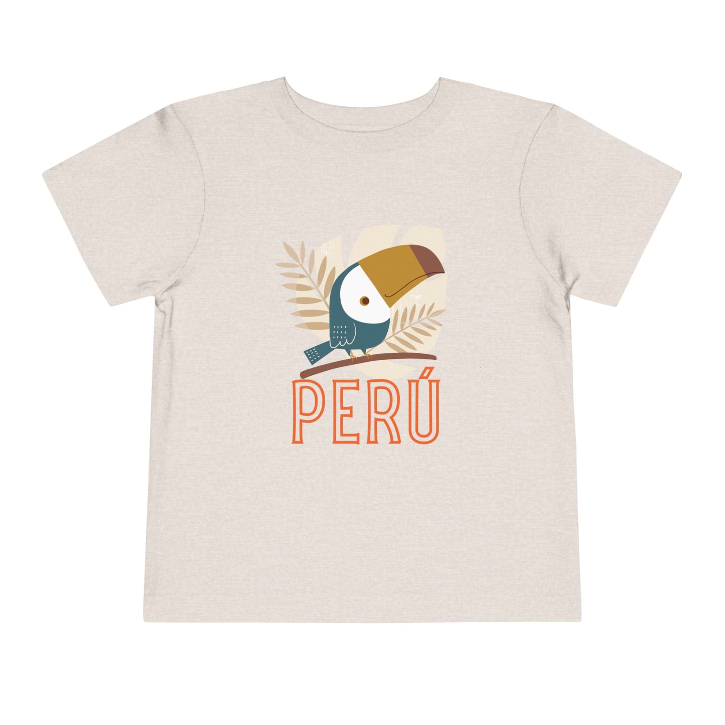 Best PeruvianToddler Short Sleeve Tee "Peru Toucan"