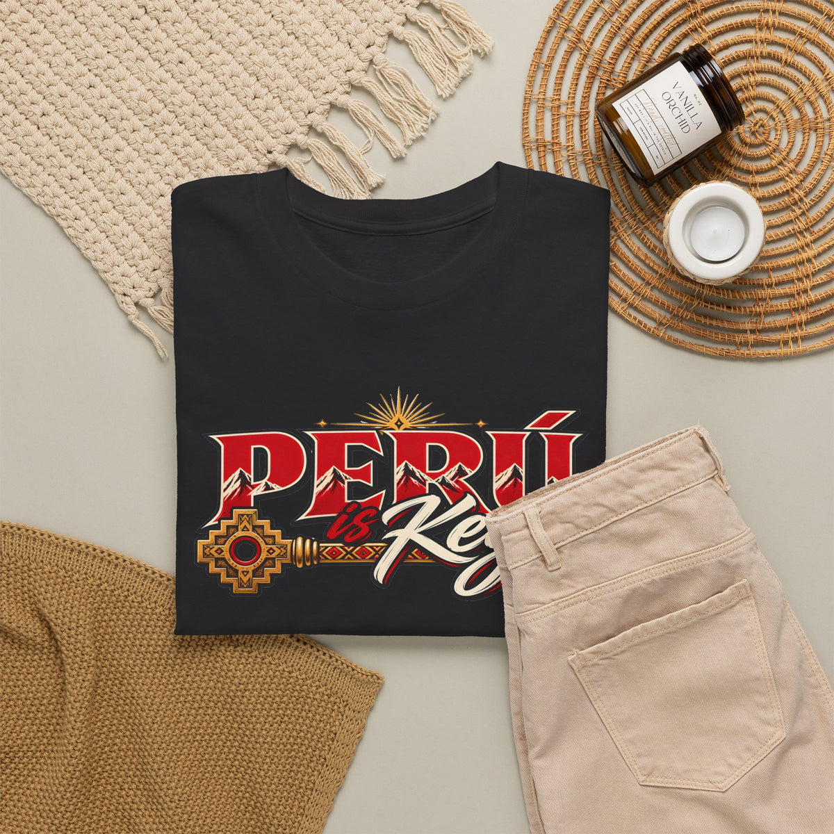 Best Peru is Key T-Shirt - Golden Sun Andes Peruvian Tee