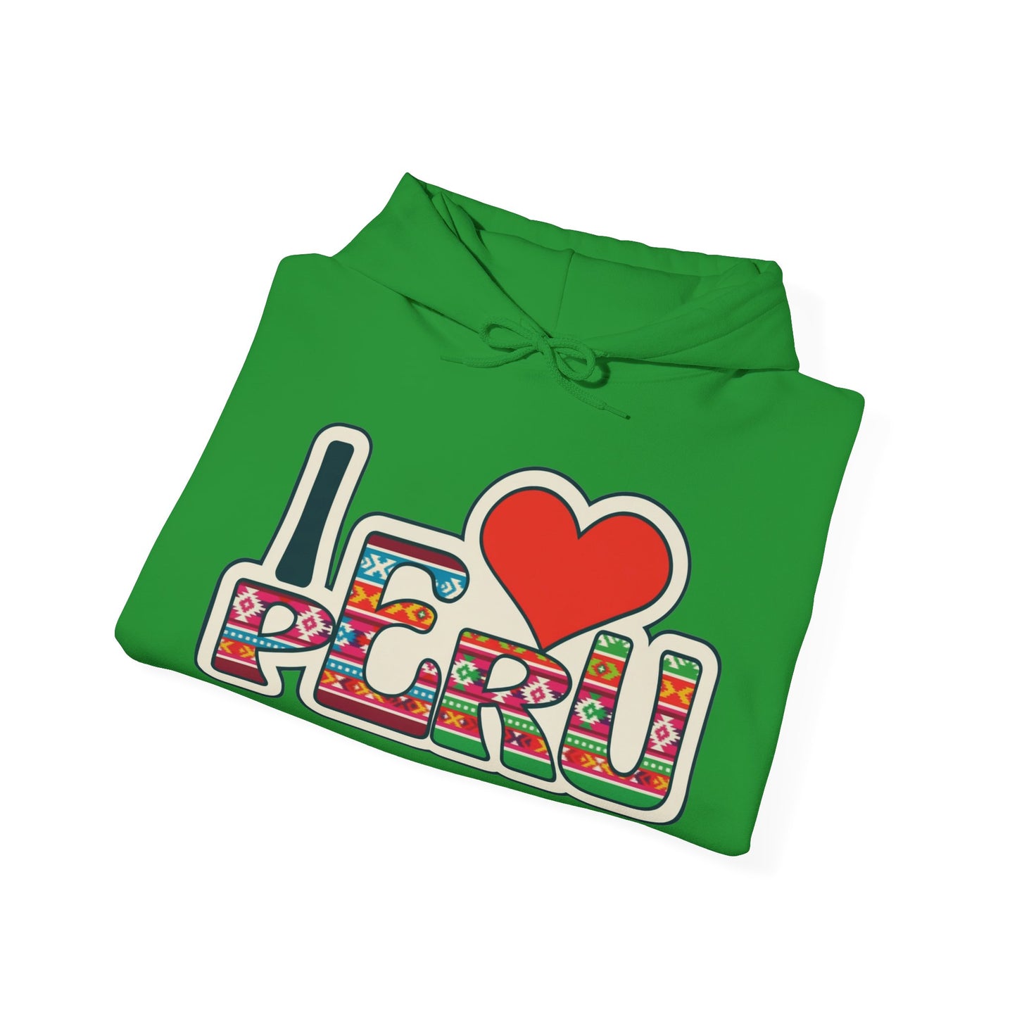 Best I Love Peru Unisex Hoodie - Peruvian Pride