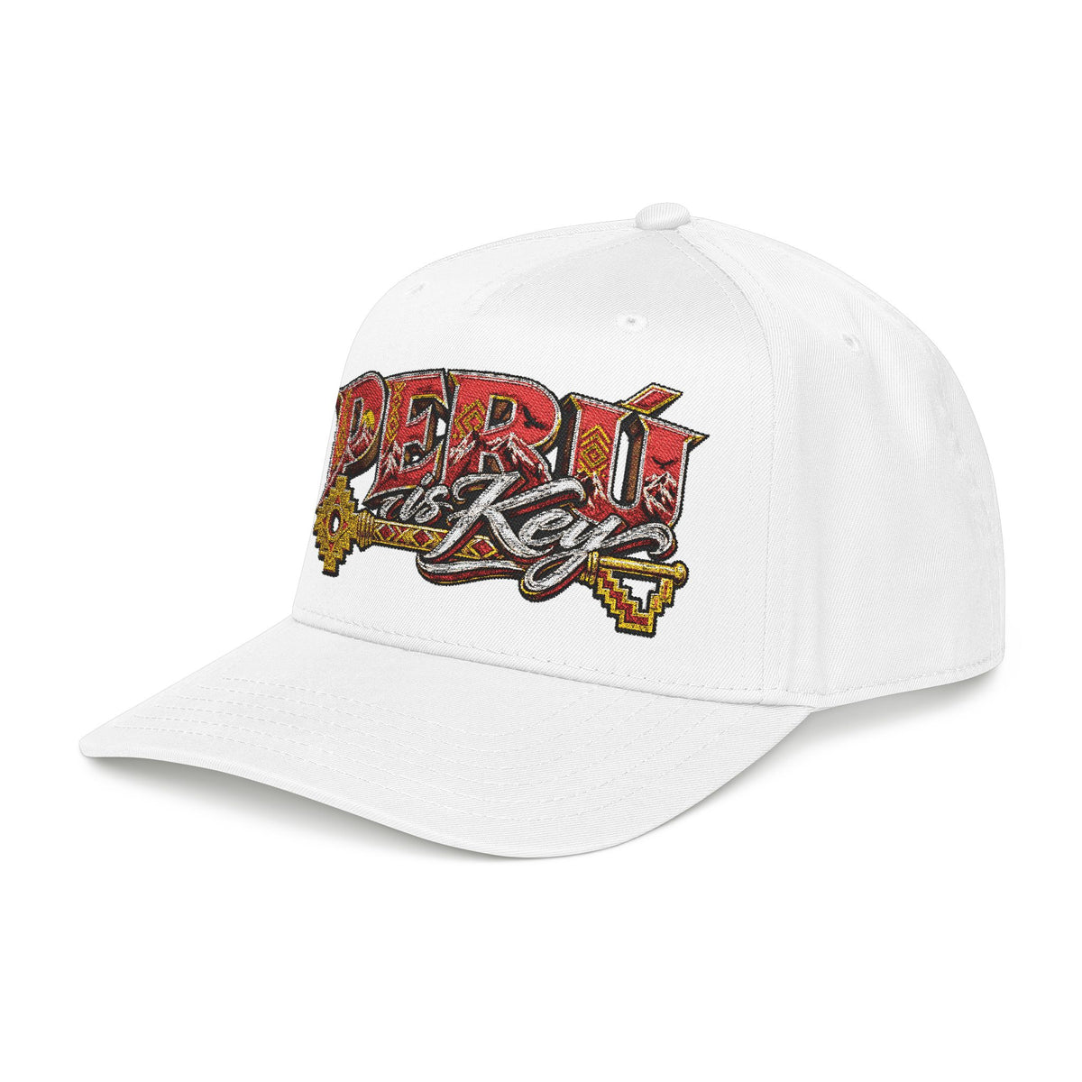 Best Peru Is Key Embroidered Cap in the USA