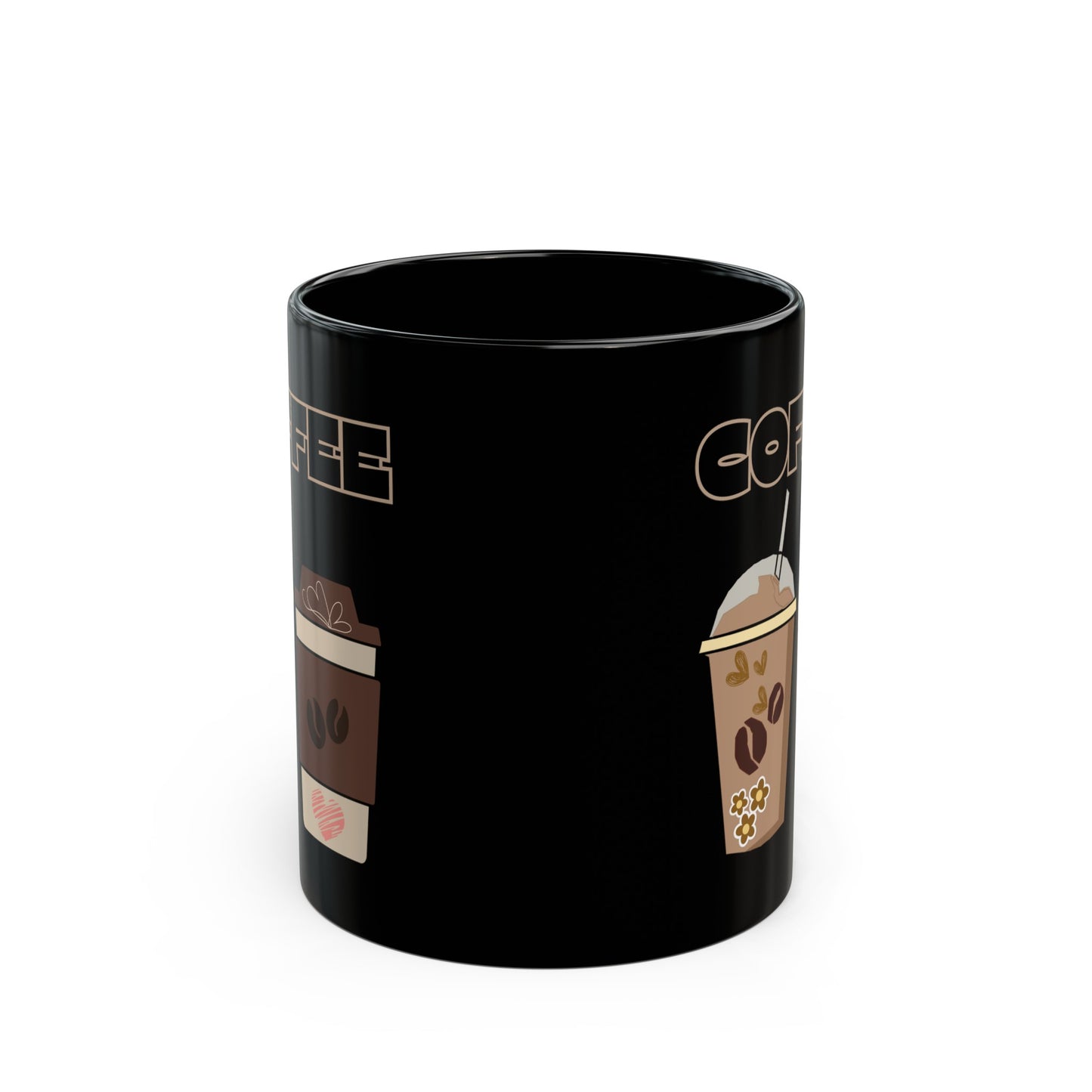 Best Coffee Black Mug (11oz, 15oz) "COFFEE"