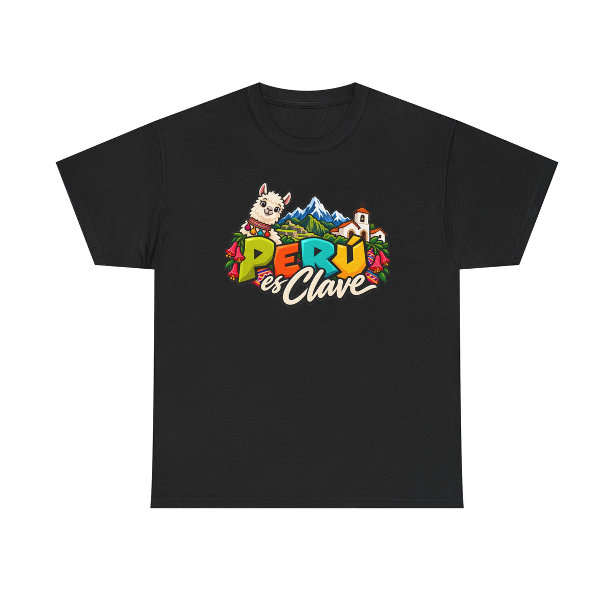 Best Perú es Clave T-Shirt - Alpaca & Machu Picchu Tee Gift