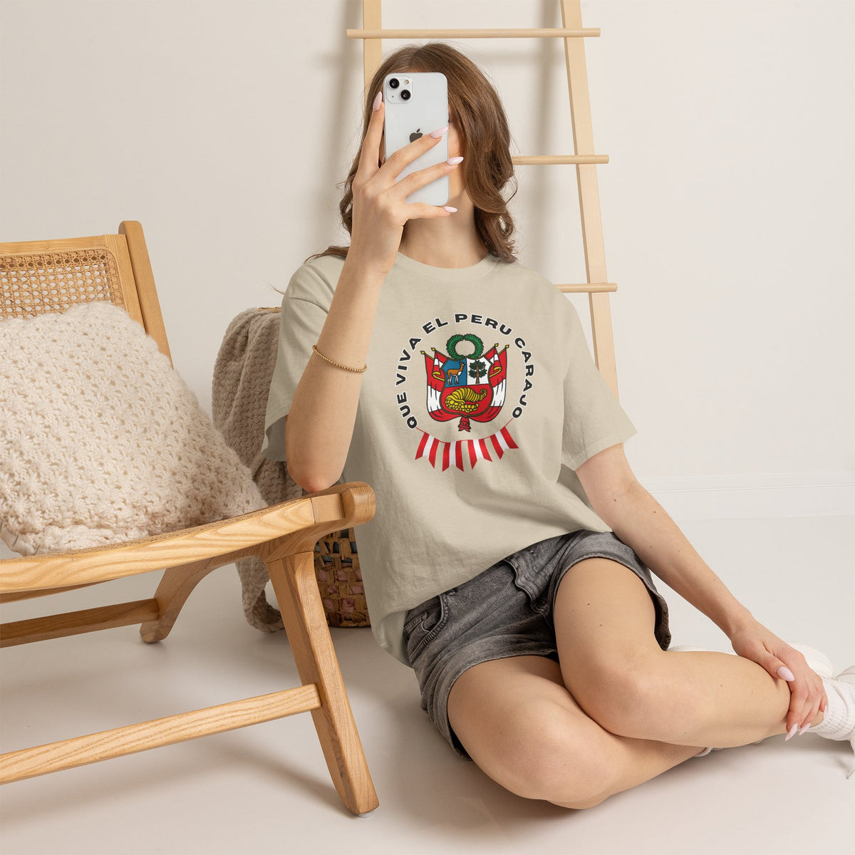 Best Que Viva El Peru Carajo T-Shirt USA Unisex Pride Tee