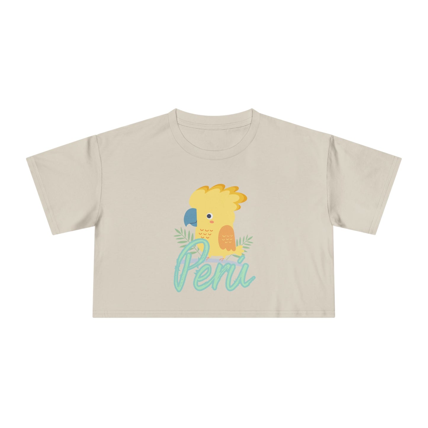 Best Peru Cockatoo Crop Top | Peruvian Gift USA