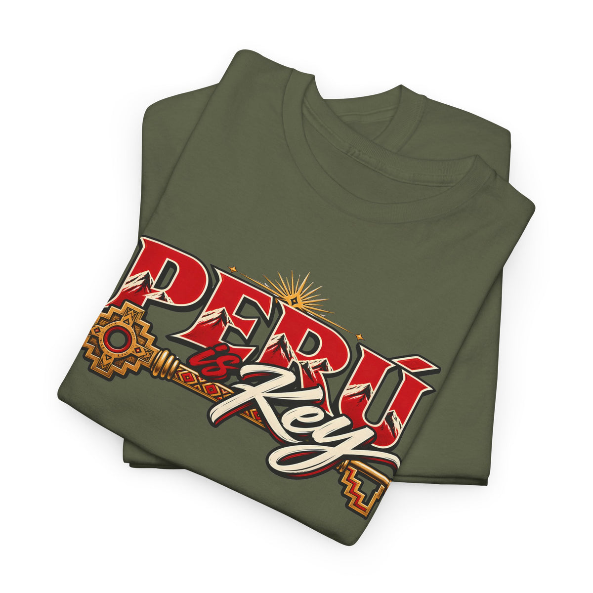 Best Peru is Key T-Shirt - Golden Sun Andes Peruvian Tee