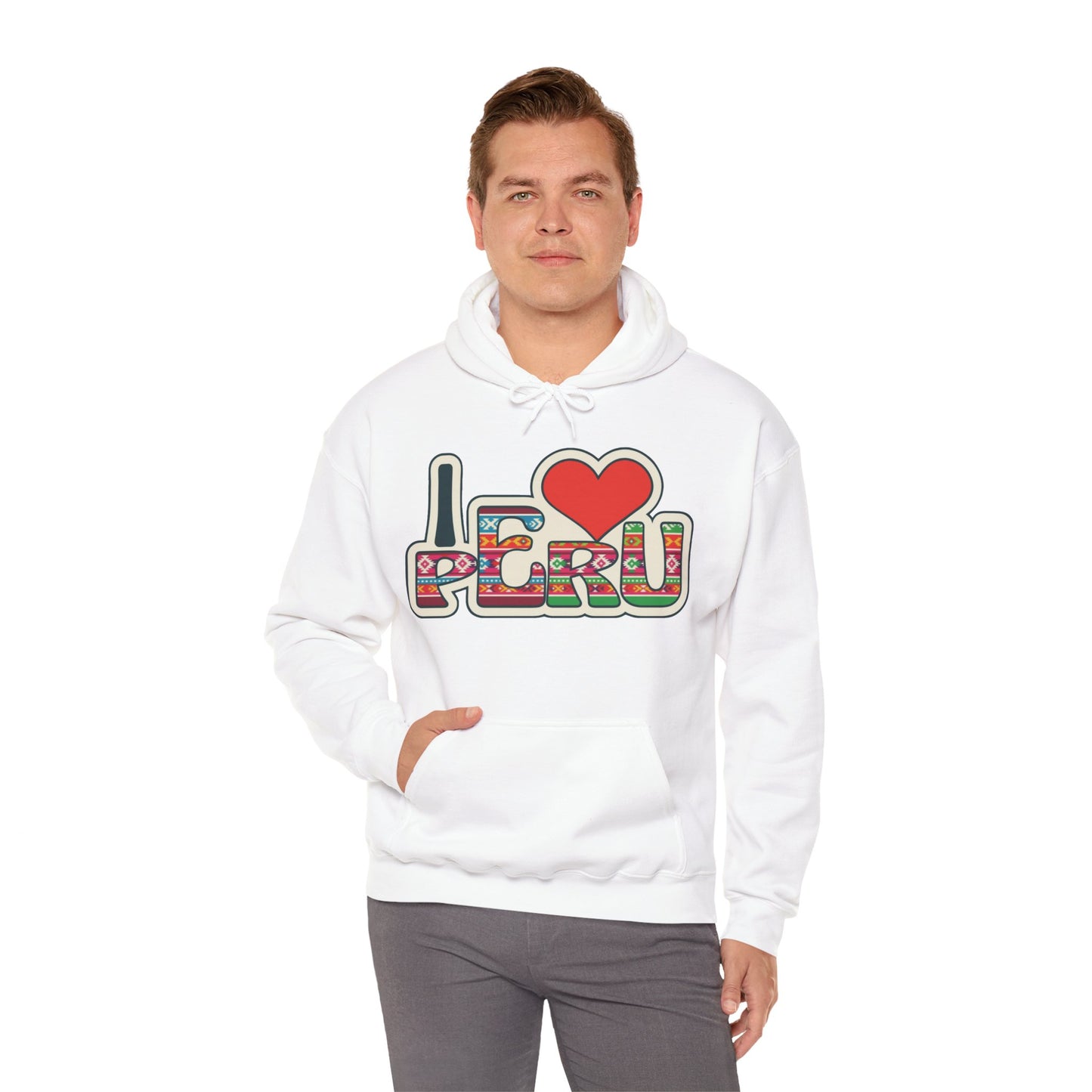 Best I Love Peru Unisex Hoodie - Peruvian Pride