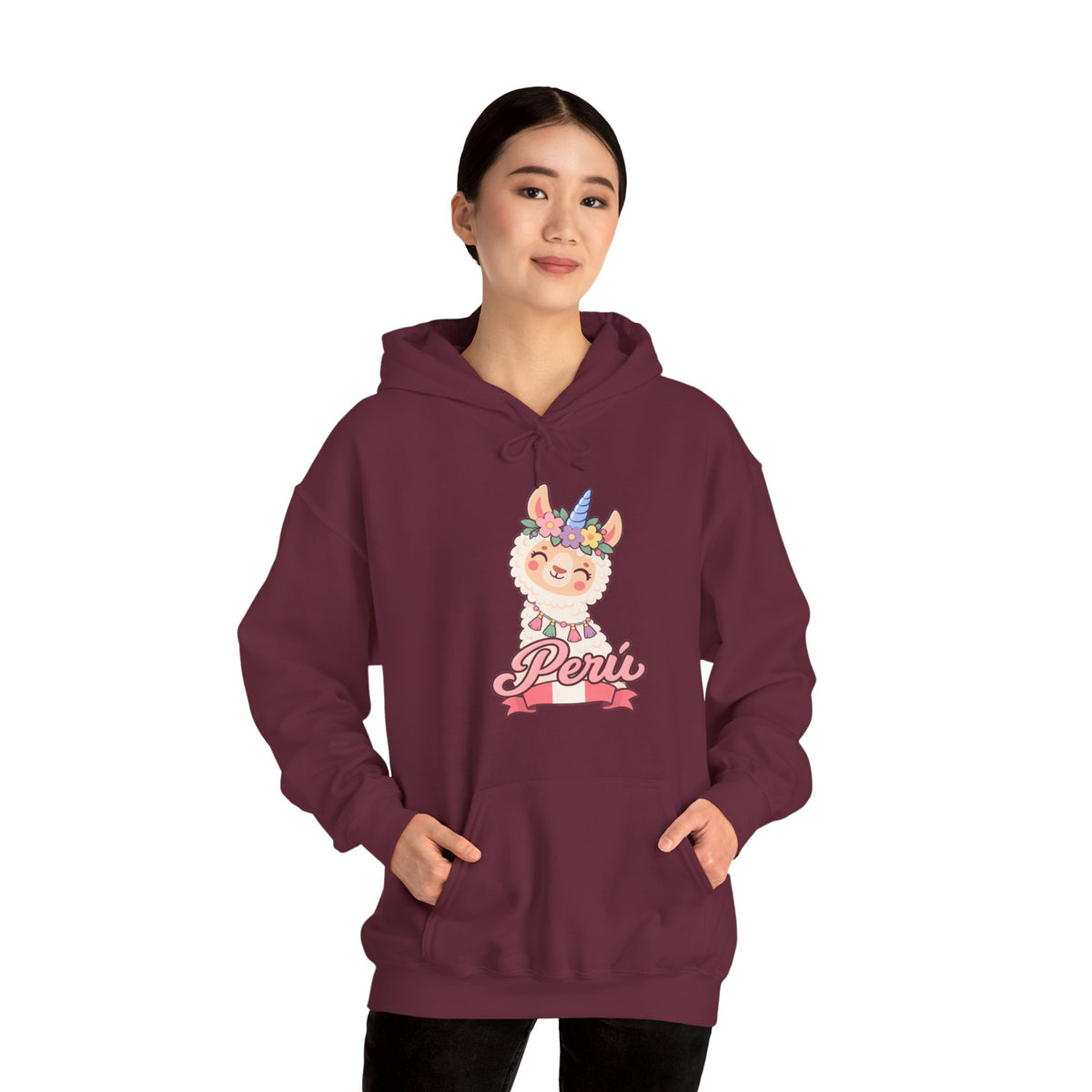 Best Unicorn Llama Peru Hoodie - Cute Llamacorn Gift