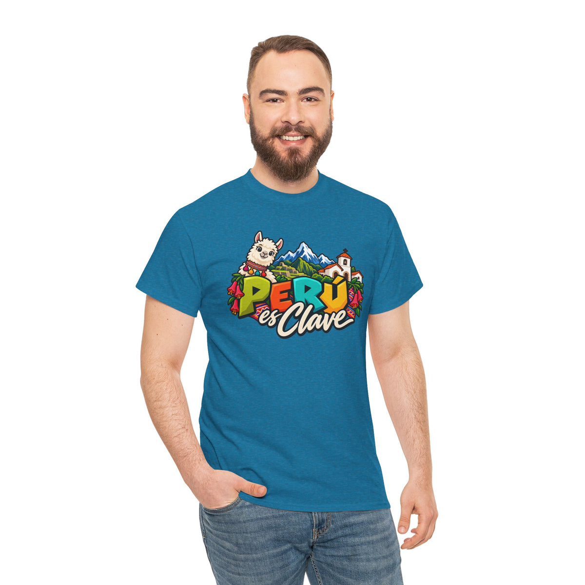 Best Perú es Clave T-Shirt - Alpaca & Machu Picchu Tee Gift