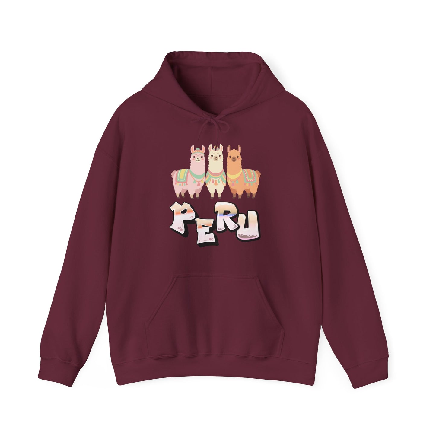 Best Peru Three Llamas Hoodie - Peruvian Pullover