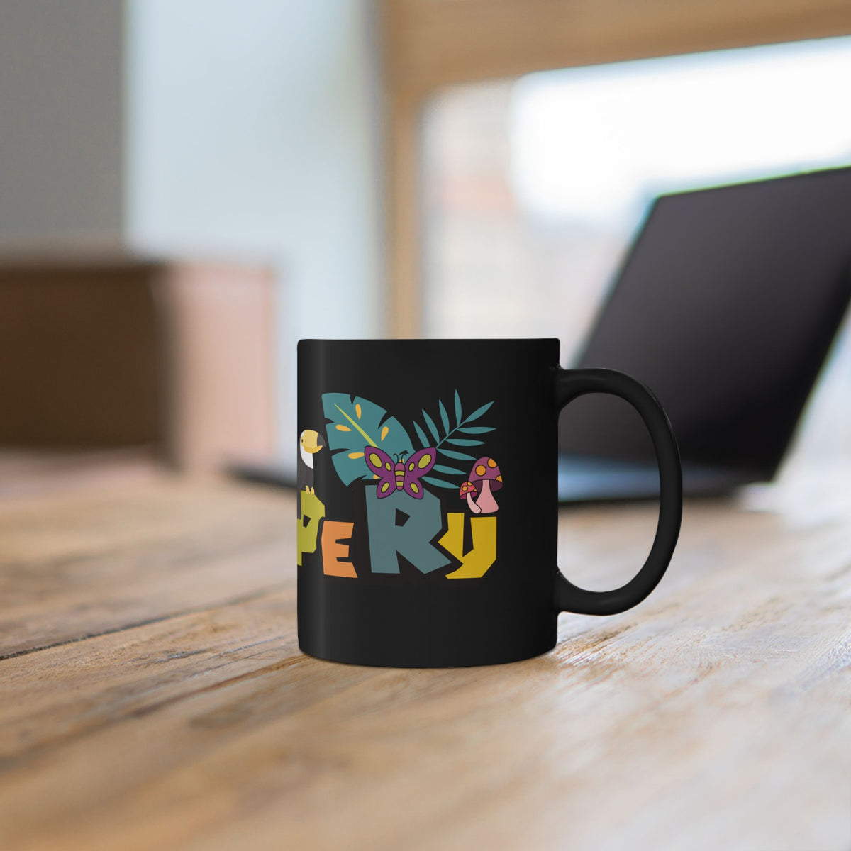 Best Peruvian Black Coffee Mug "Peru Jungle"